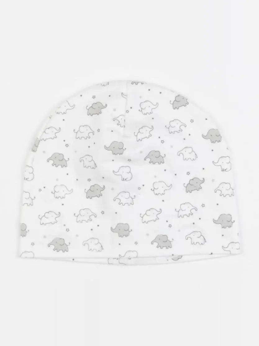 H&M - bonnet beige, gris - 6 mois
