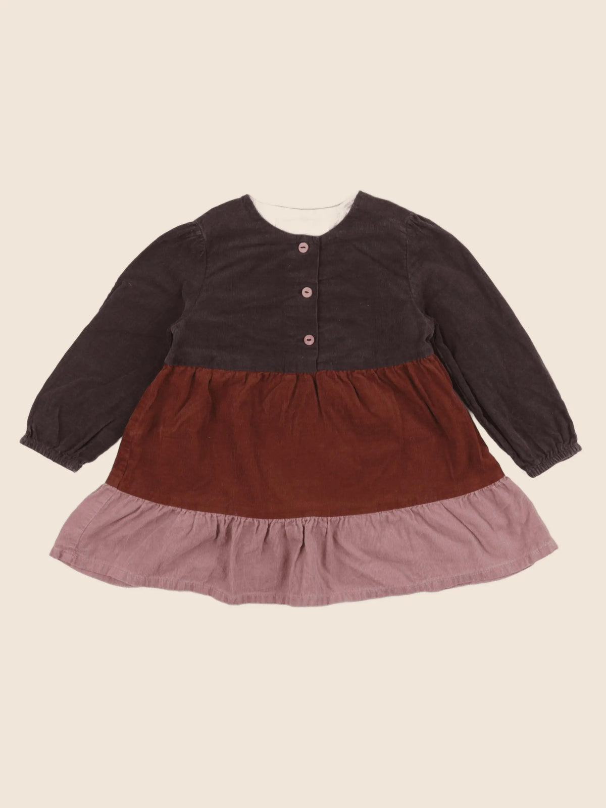 Zara - robe marron - 18/24 mois