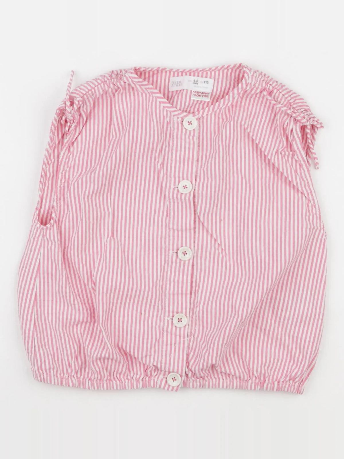 Zara - blouse rose - 4/5 ans