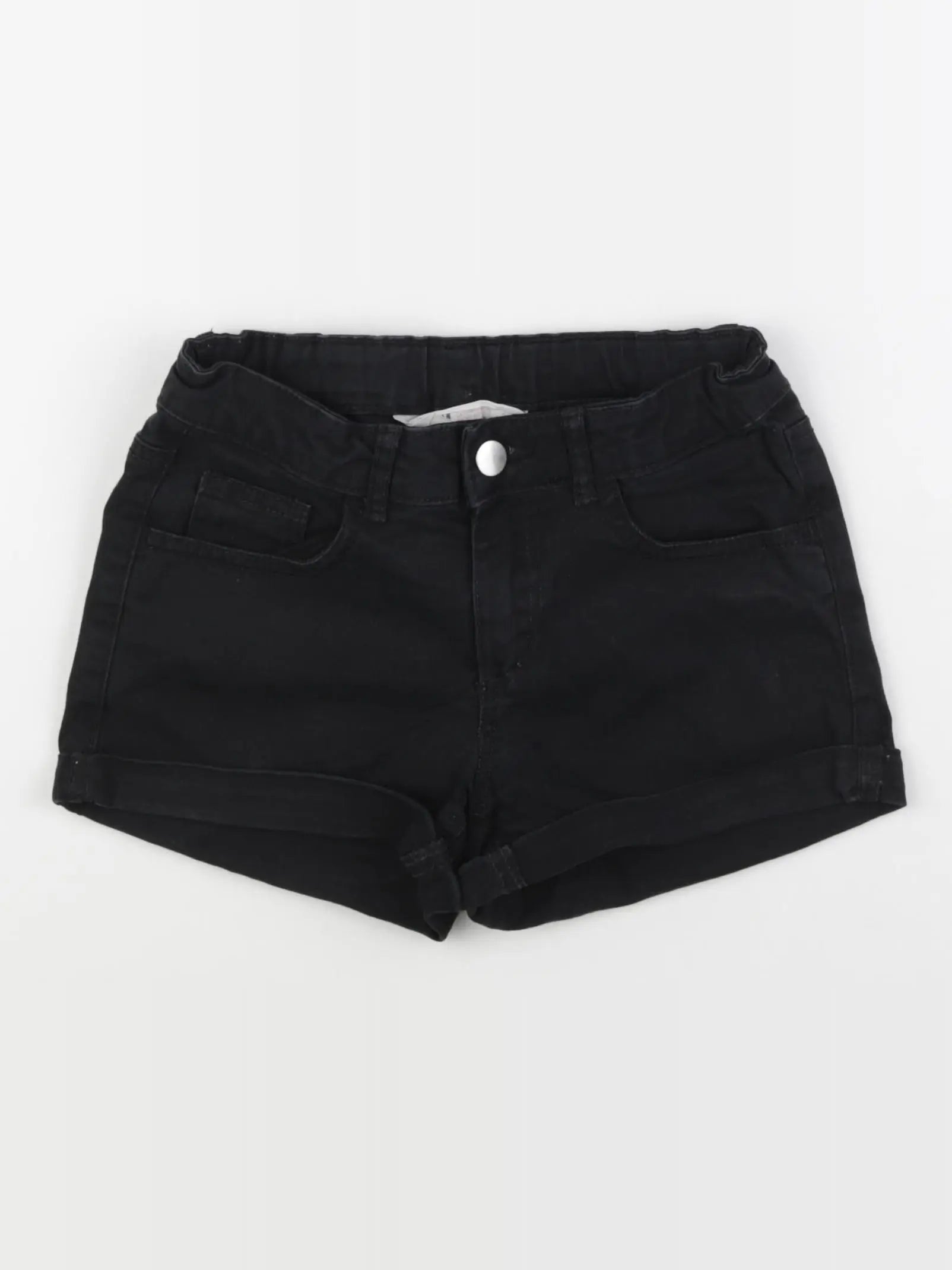 H&M - short noir - 9/10 ans