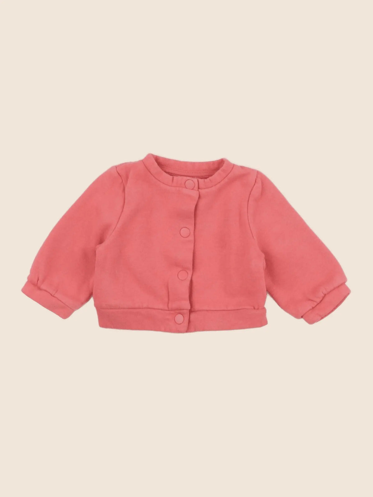 Tape à l'oeil - sweat rose - 1 mois