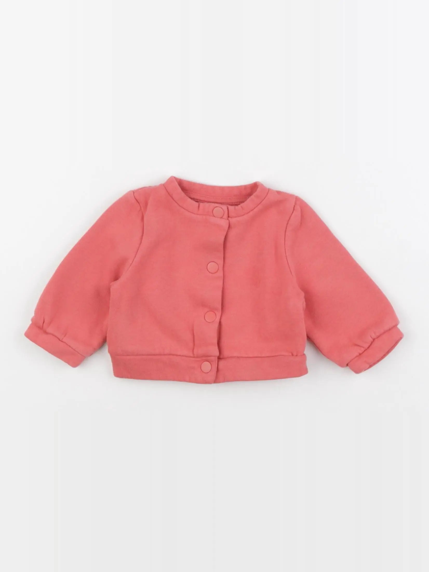 Tape à l'oeil - sweat rose - 1 mois