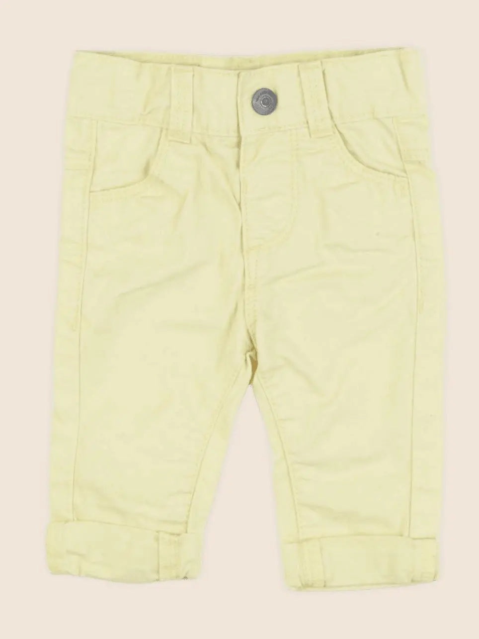 Tape à l'oeil - pantalon jaune - 3 mois