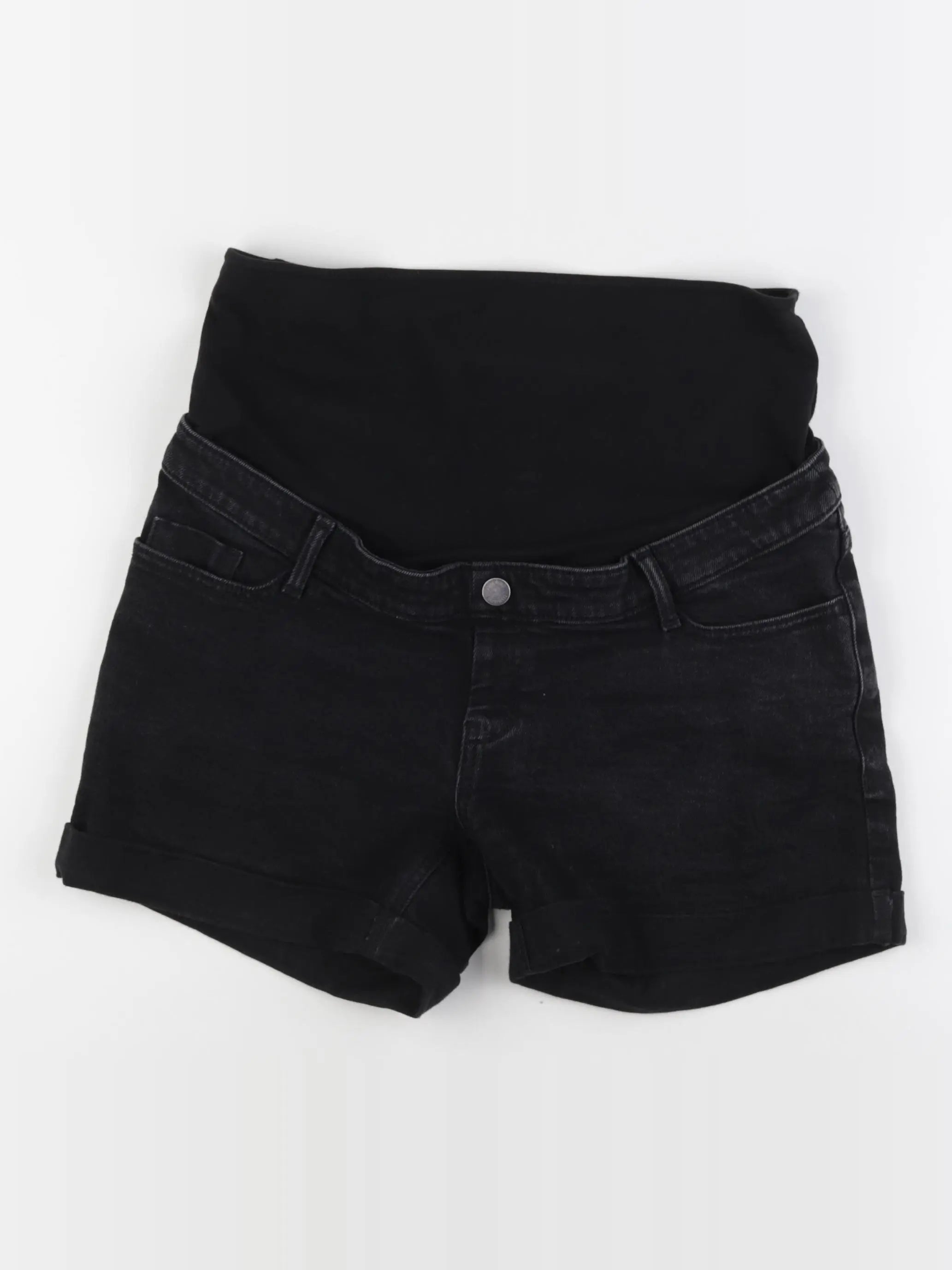 Kiabi - short grossesse noir - 38