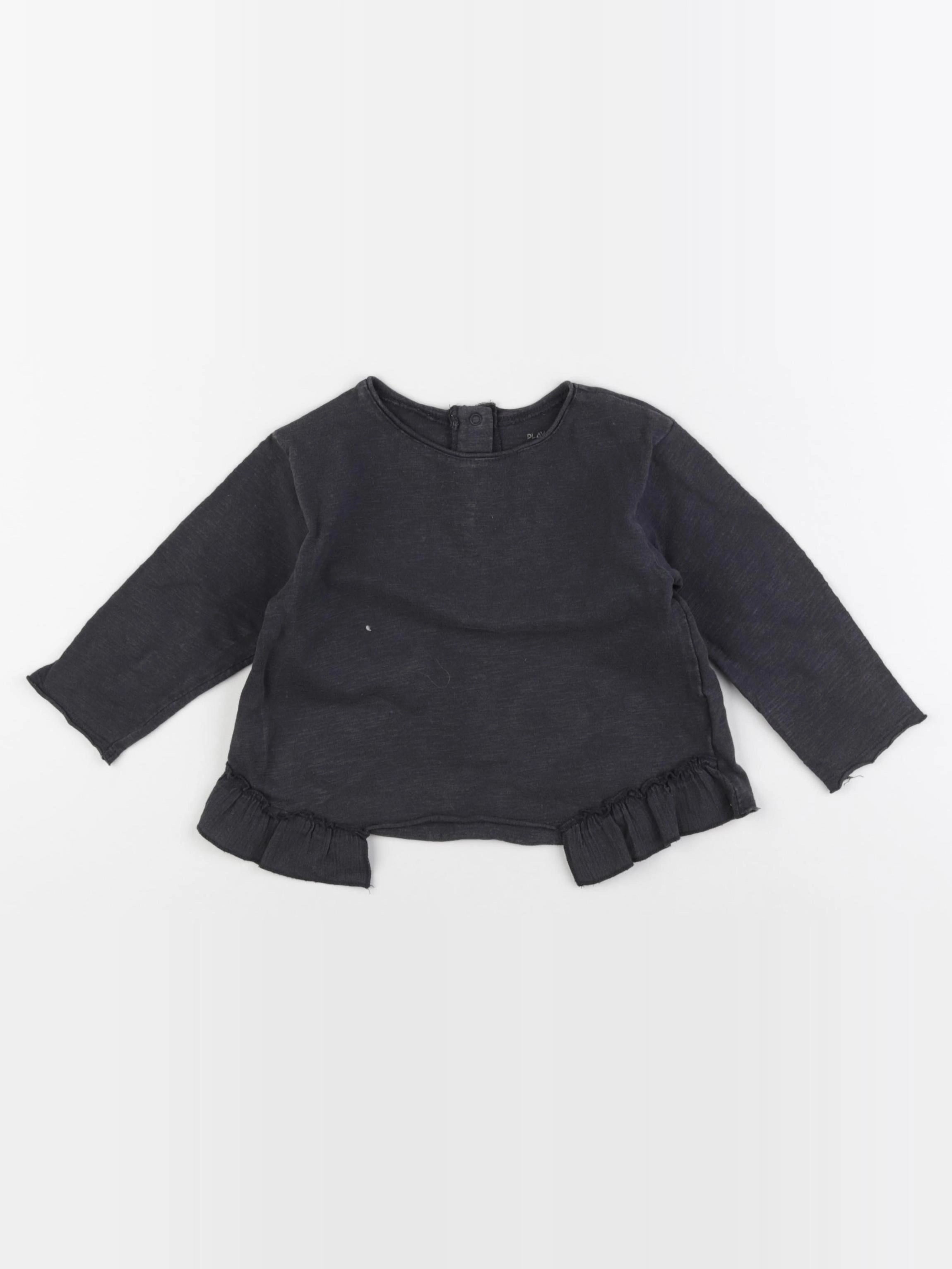 Play Up - tee-shirt gris - 12 mois