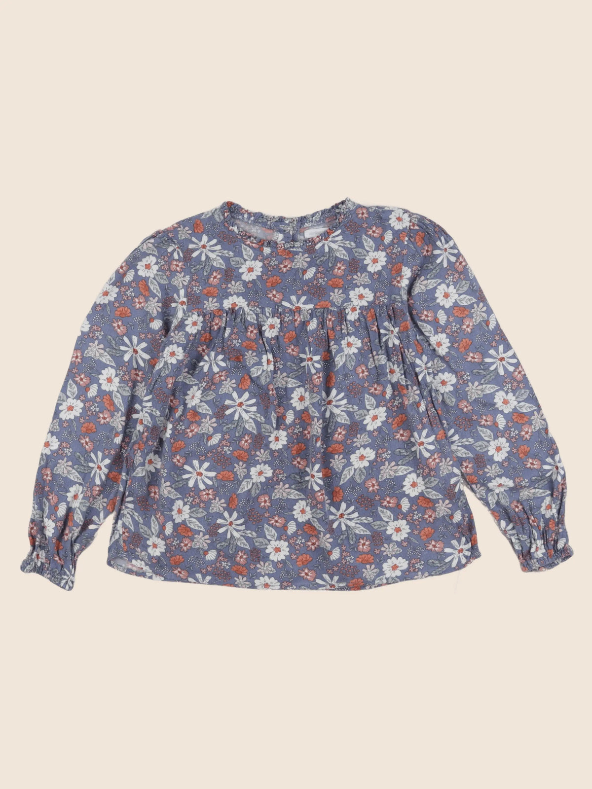 Vertbaudet - blouse multicolore - 9 ans