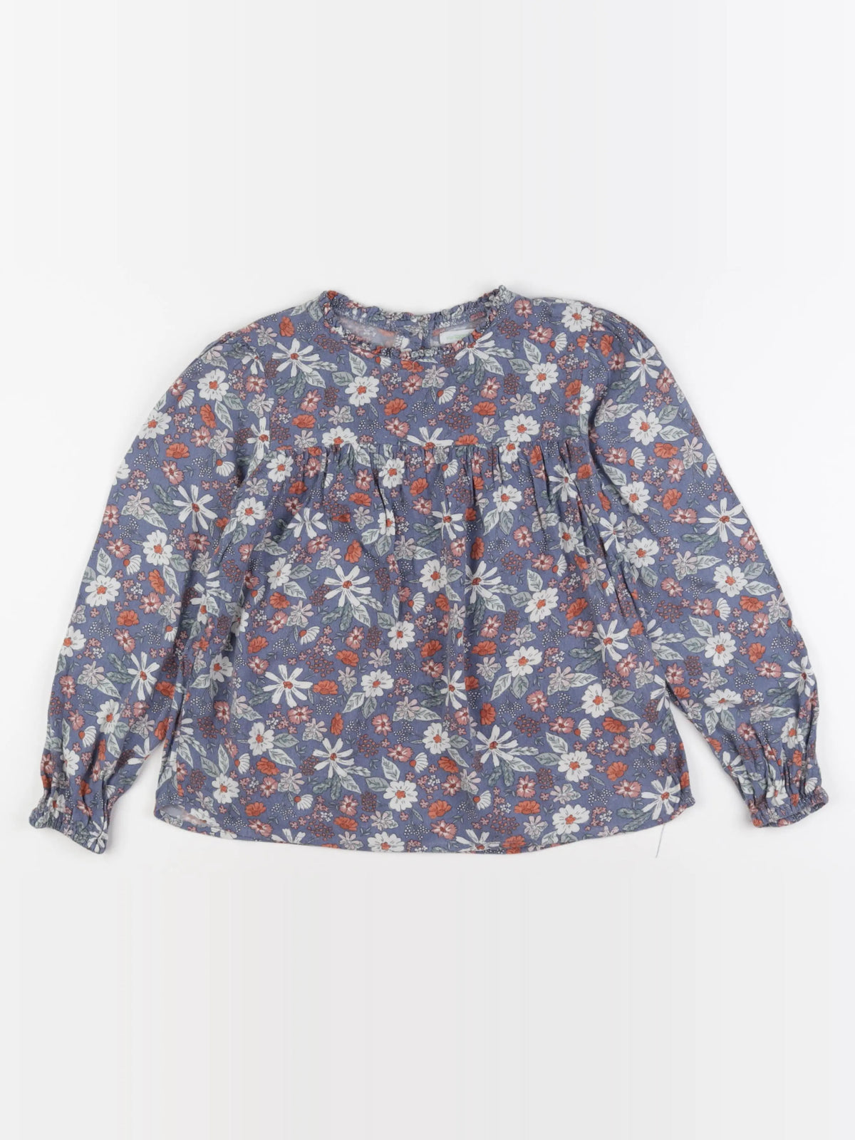 Vertbaudet - blouse multicolore - 9 ans