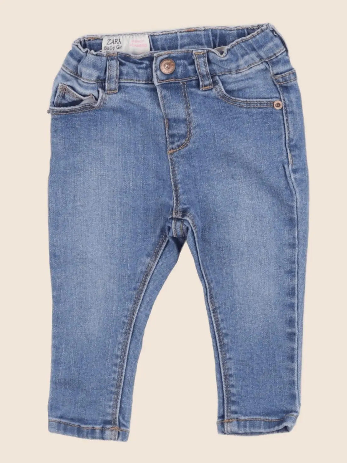 Zara - jean bleu - 3/6 mois