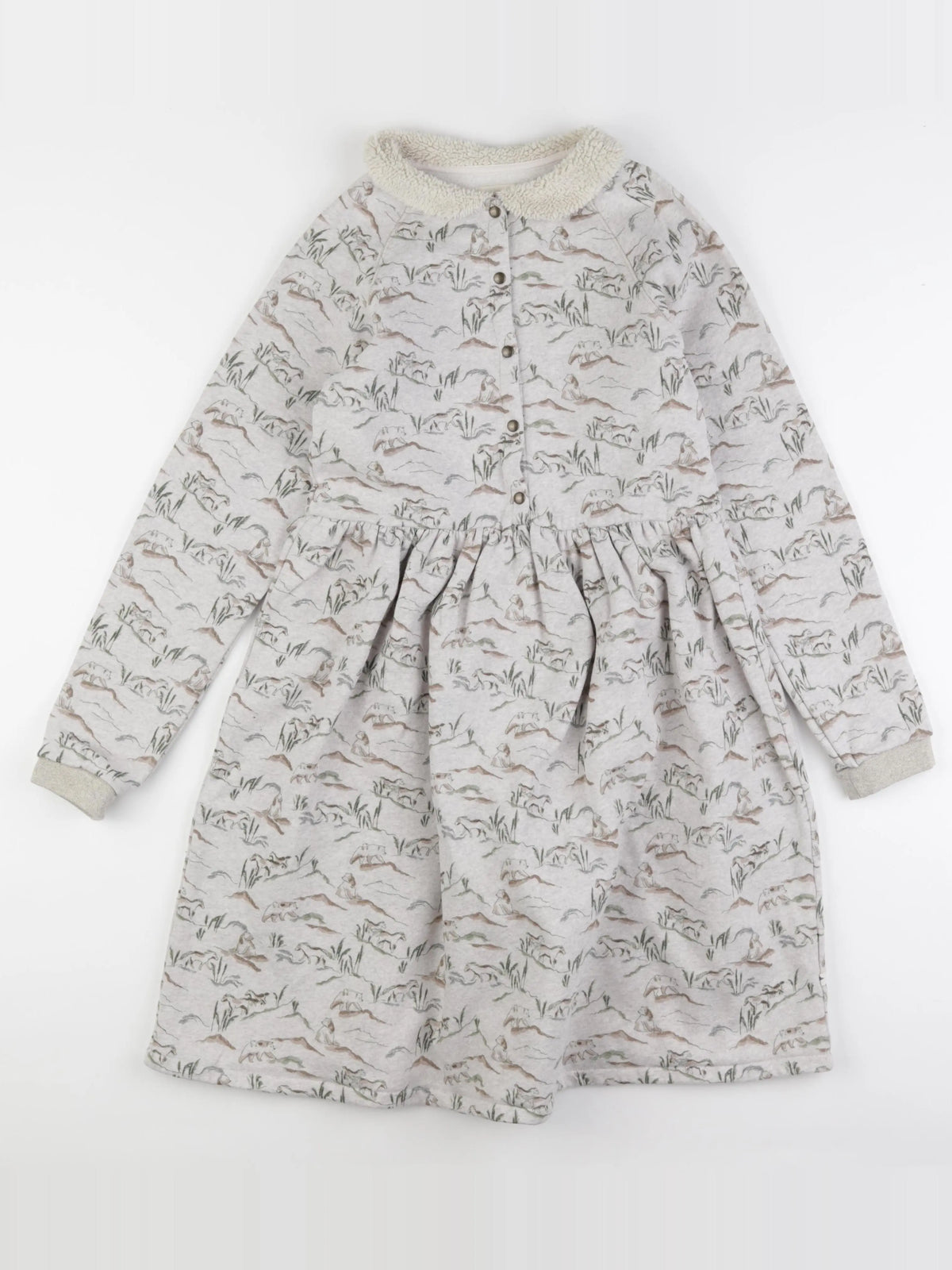 Arsène et les pipelettes - robe beige - 12 ans