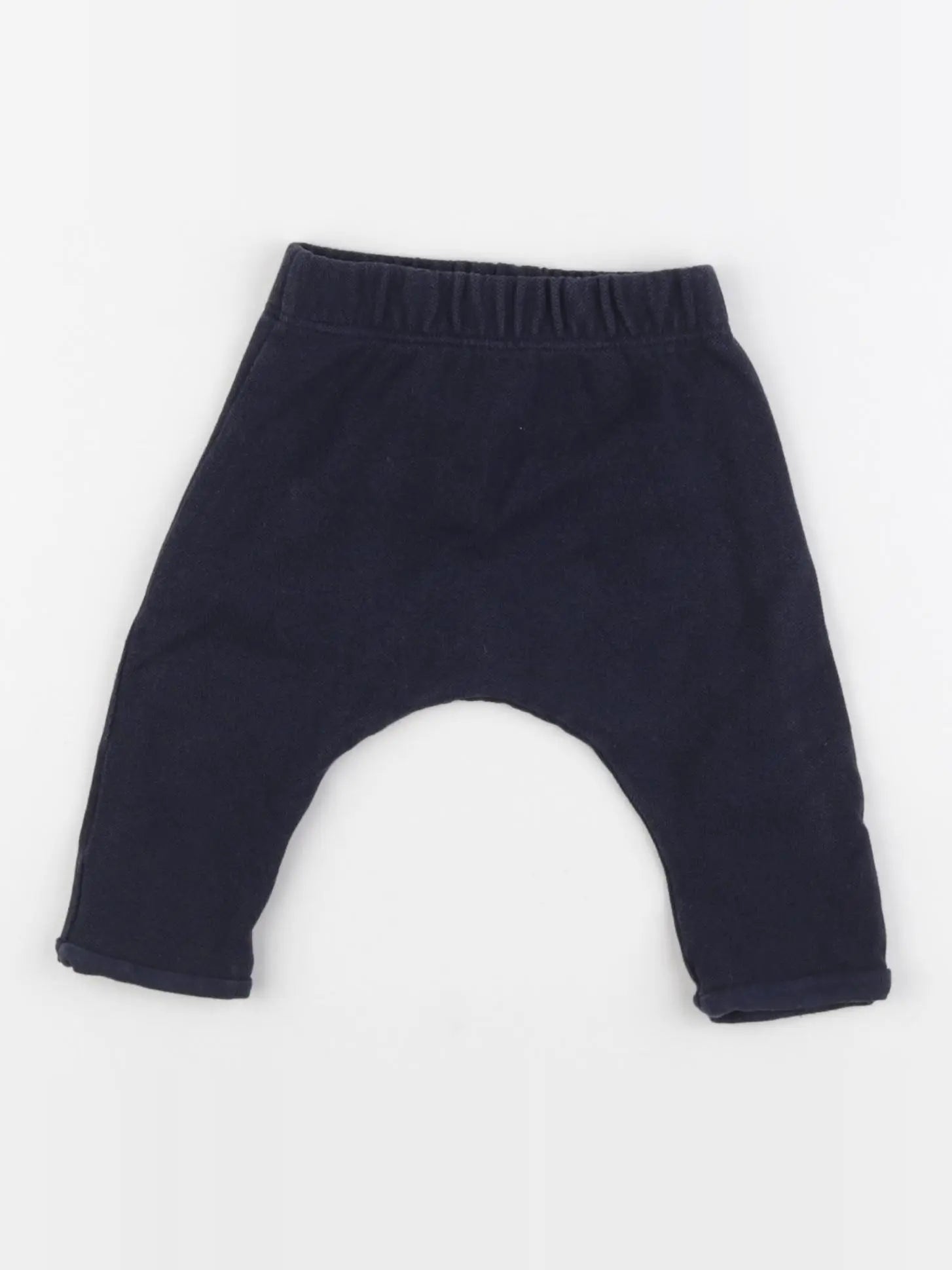 Petit Bateau - pantalon bleu - 3 mois