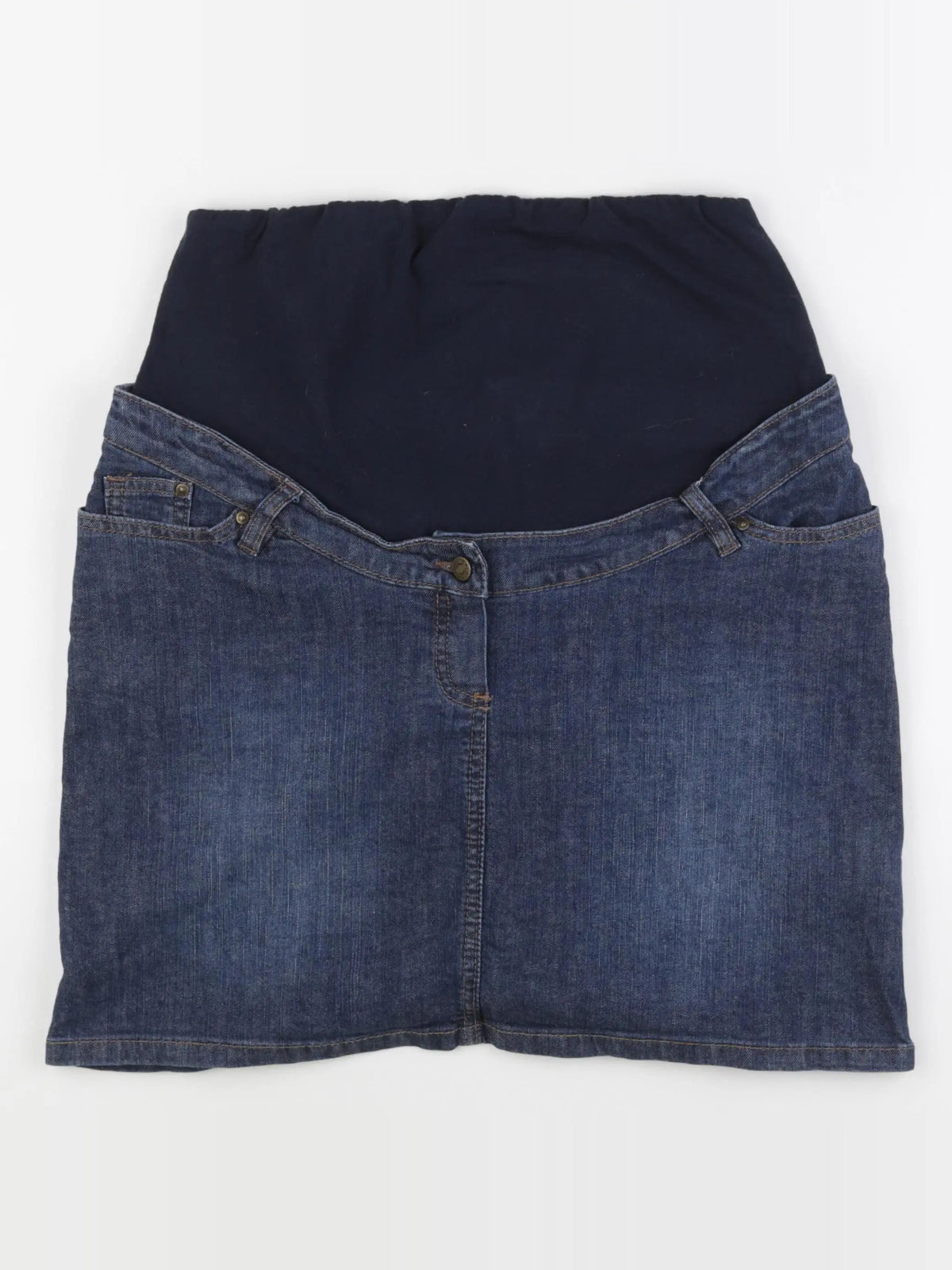 Vertbaudet - jupe grossesse bleu - 40