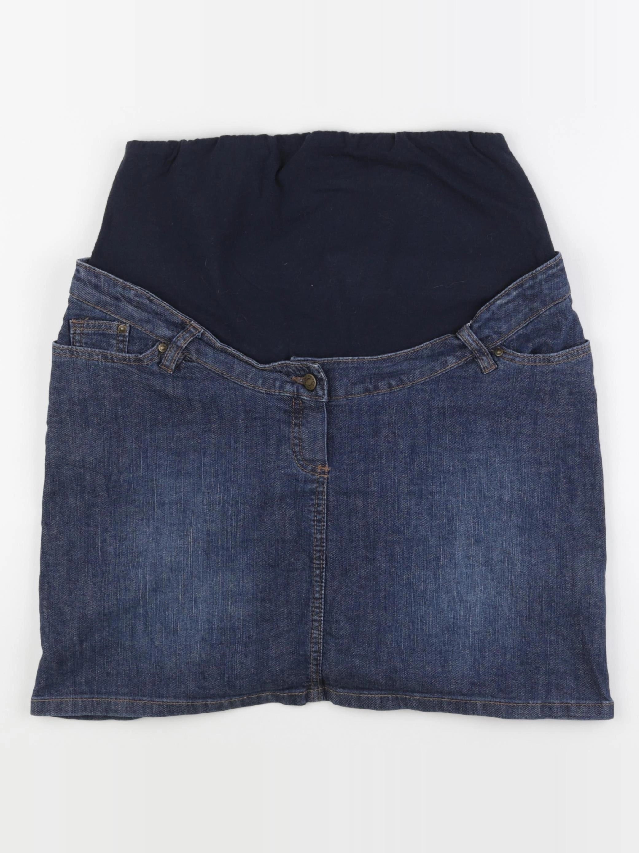 Vertbaudet - jupe grossesse bleu - 40