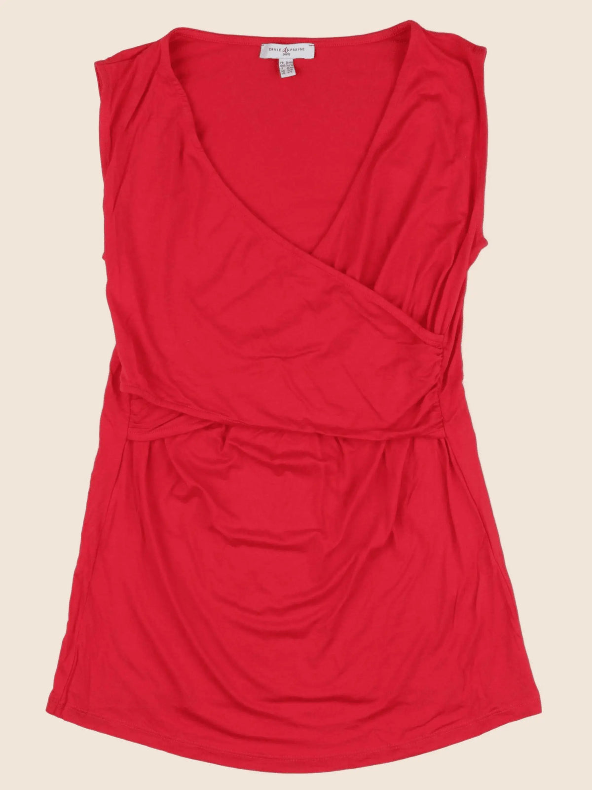 Envie de fraise - tee-shirt grossesse rouge - 38 à 40