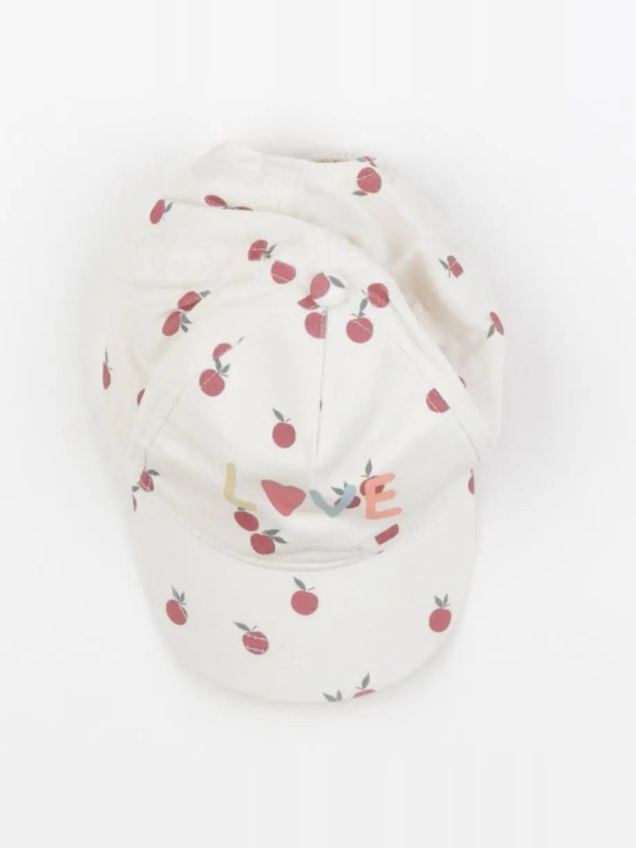 Vertbaudet - casquette beige - 3/6 mois