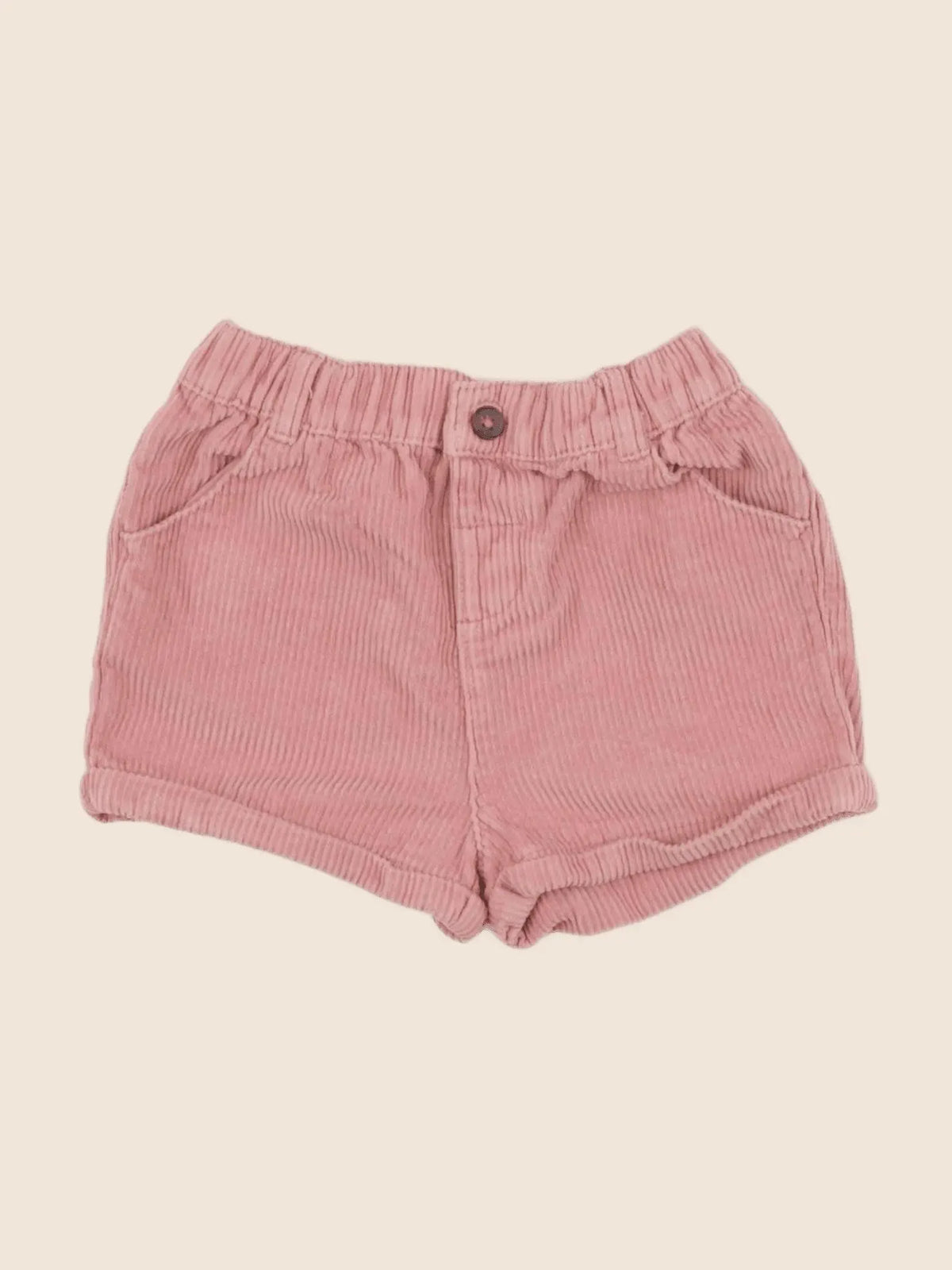 Vertbaudet - short rose - 24 mois