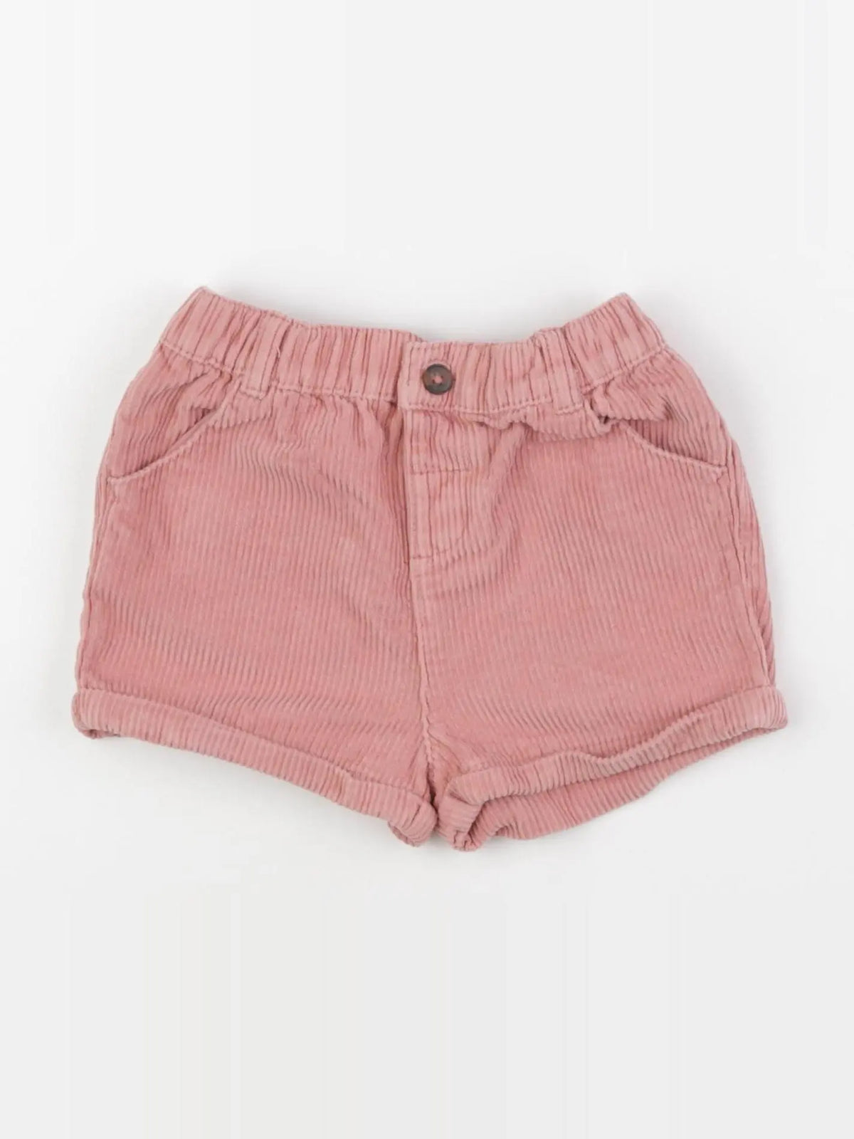 Vertbaudet - short rose - 24 mois