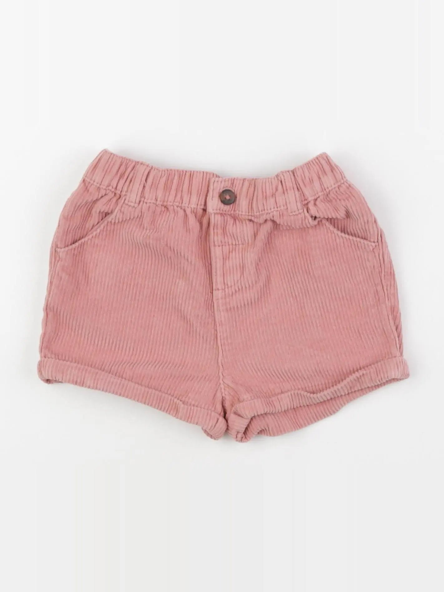 Vertbaudet - short rose - 24 mois