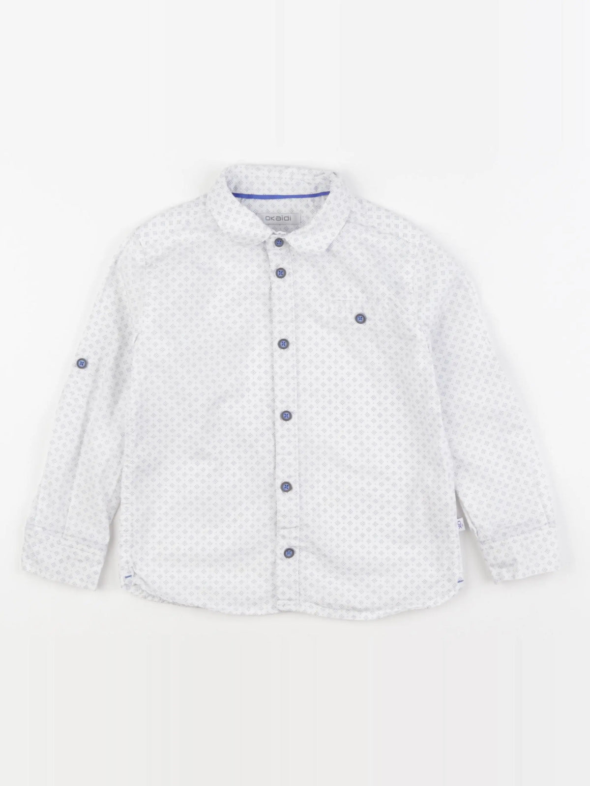 Okaidi - chemise blanc - 4 ans