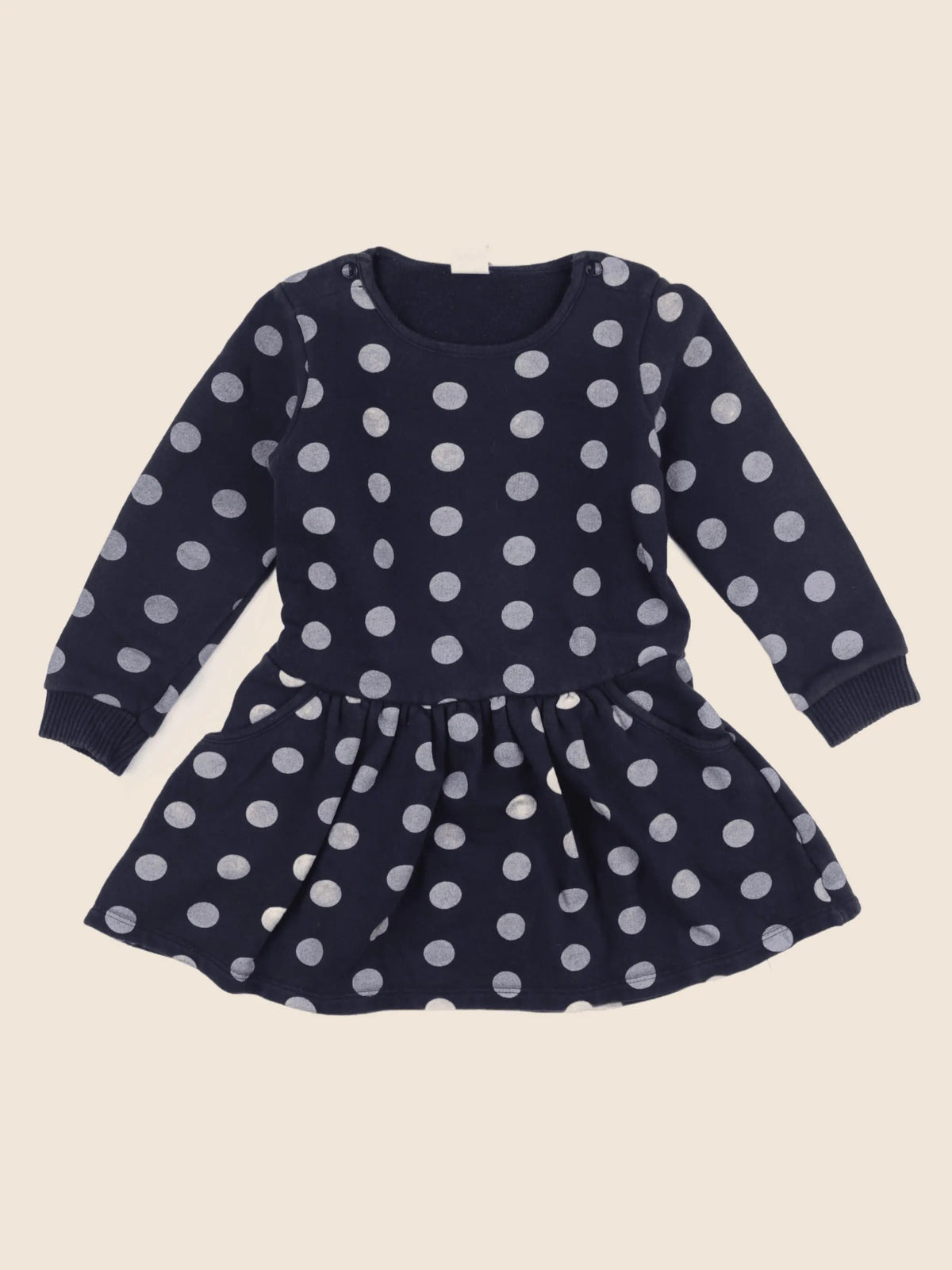 Petit Bateau - robe bleu - 36 mois