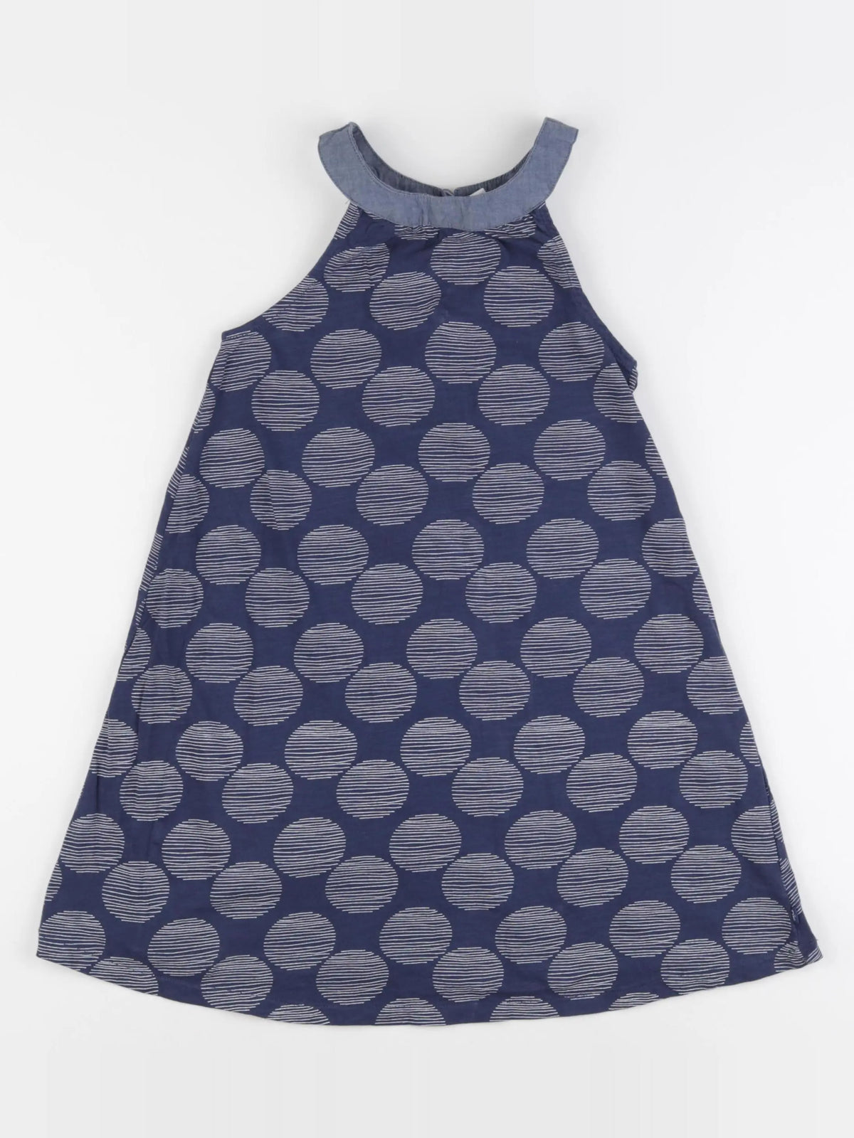 Okaidi - robe bleu - 8 ans