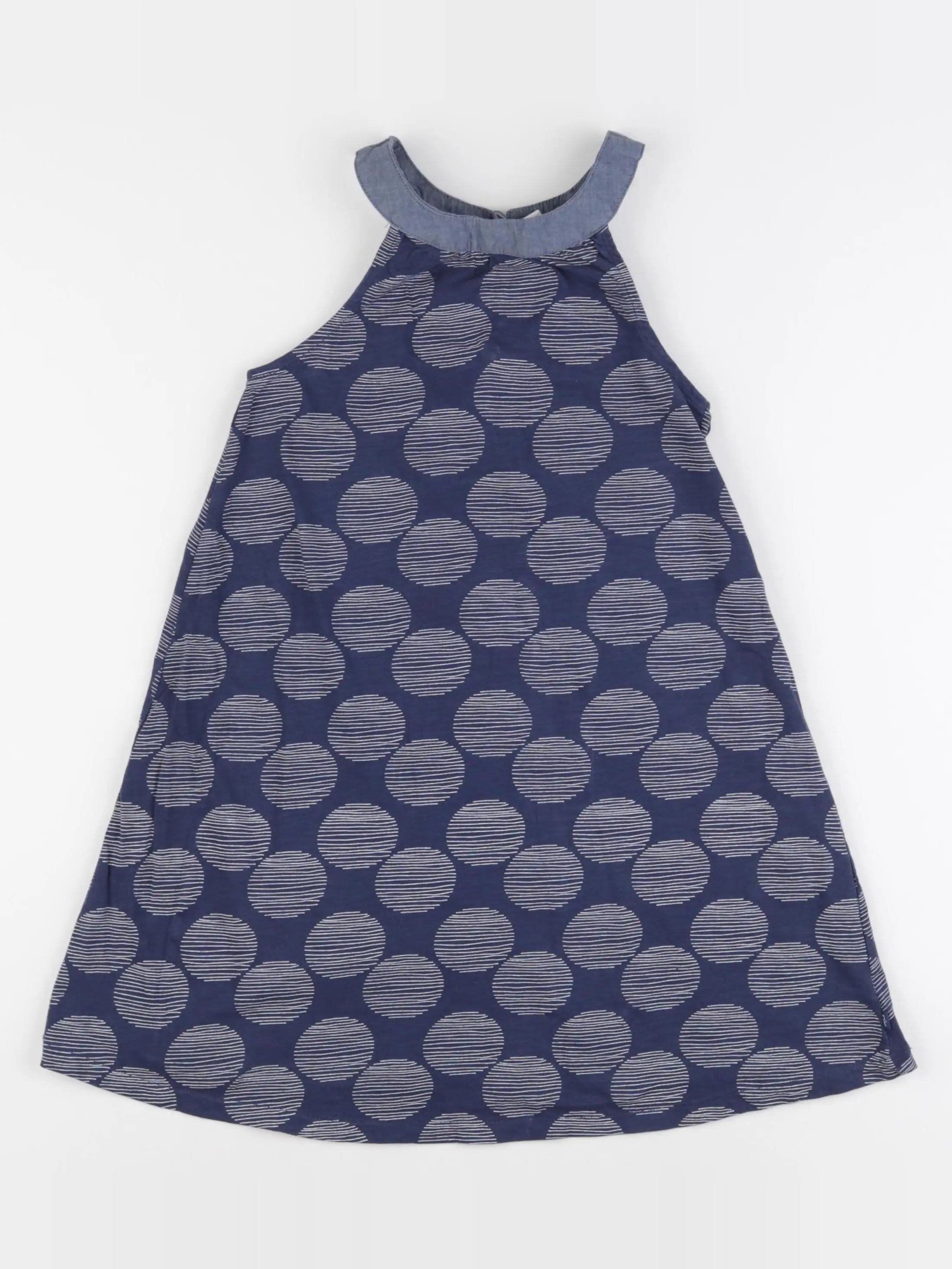 Okaidi - robe bleu - 8 ans
