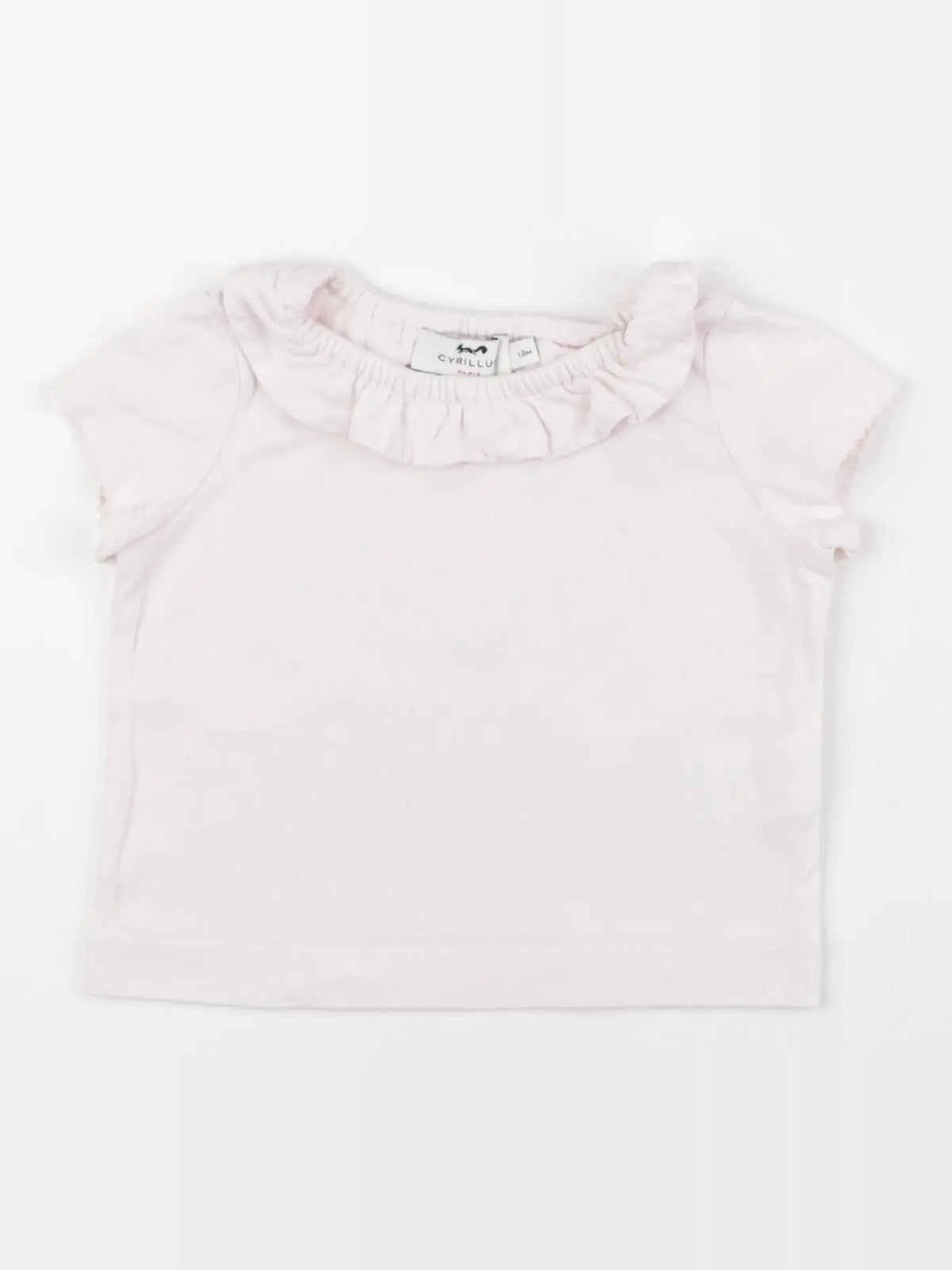 Cyrillus - tee-shirt rose - 12 mois