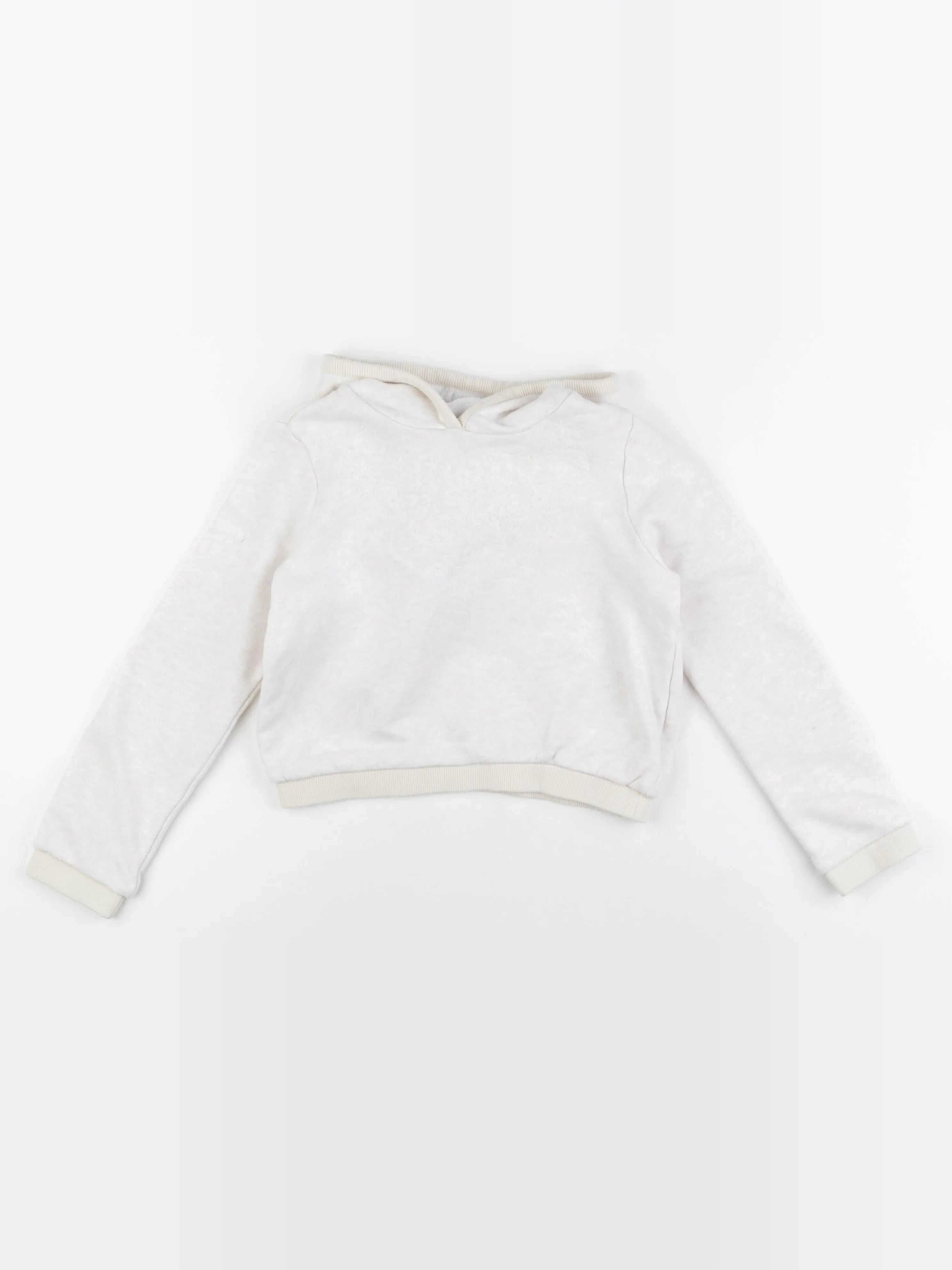 IKKS - sweat beige - 8 ans