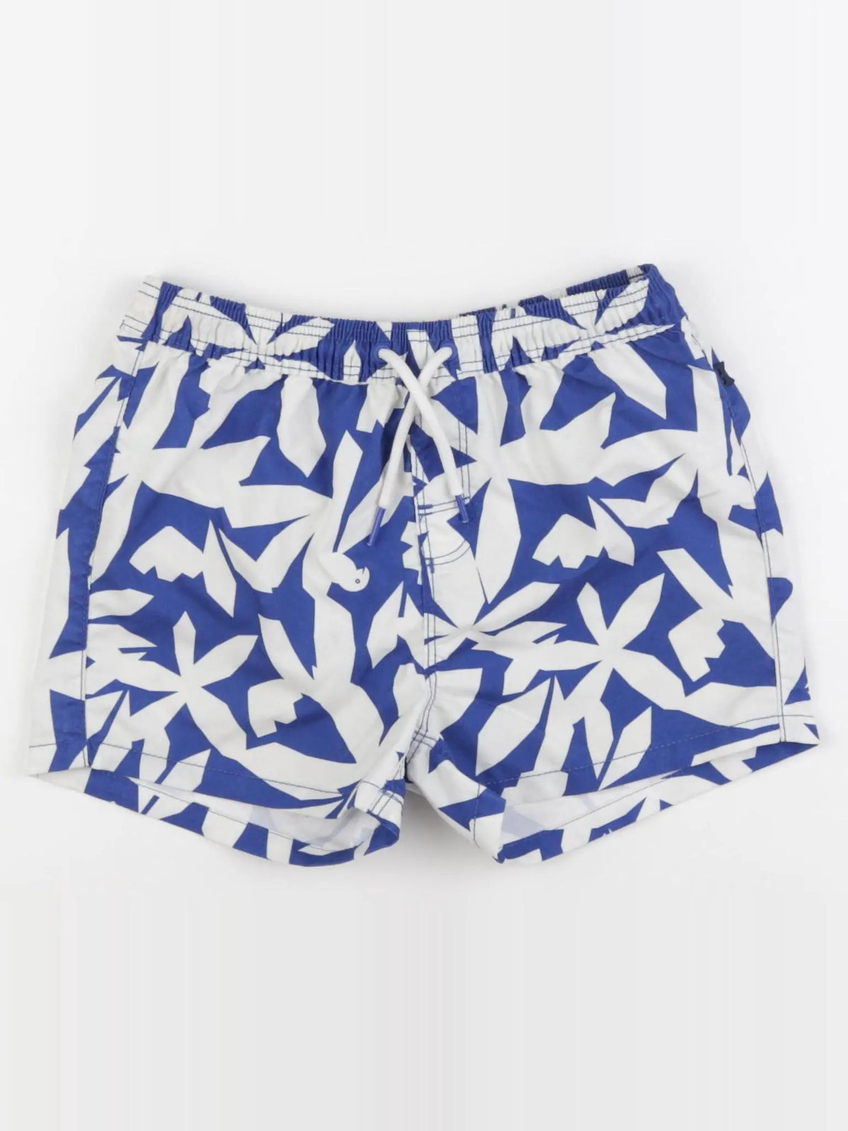 Okaidi - maillot de bain blanc, bleu - 6 ans