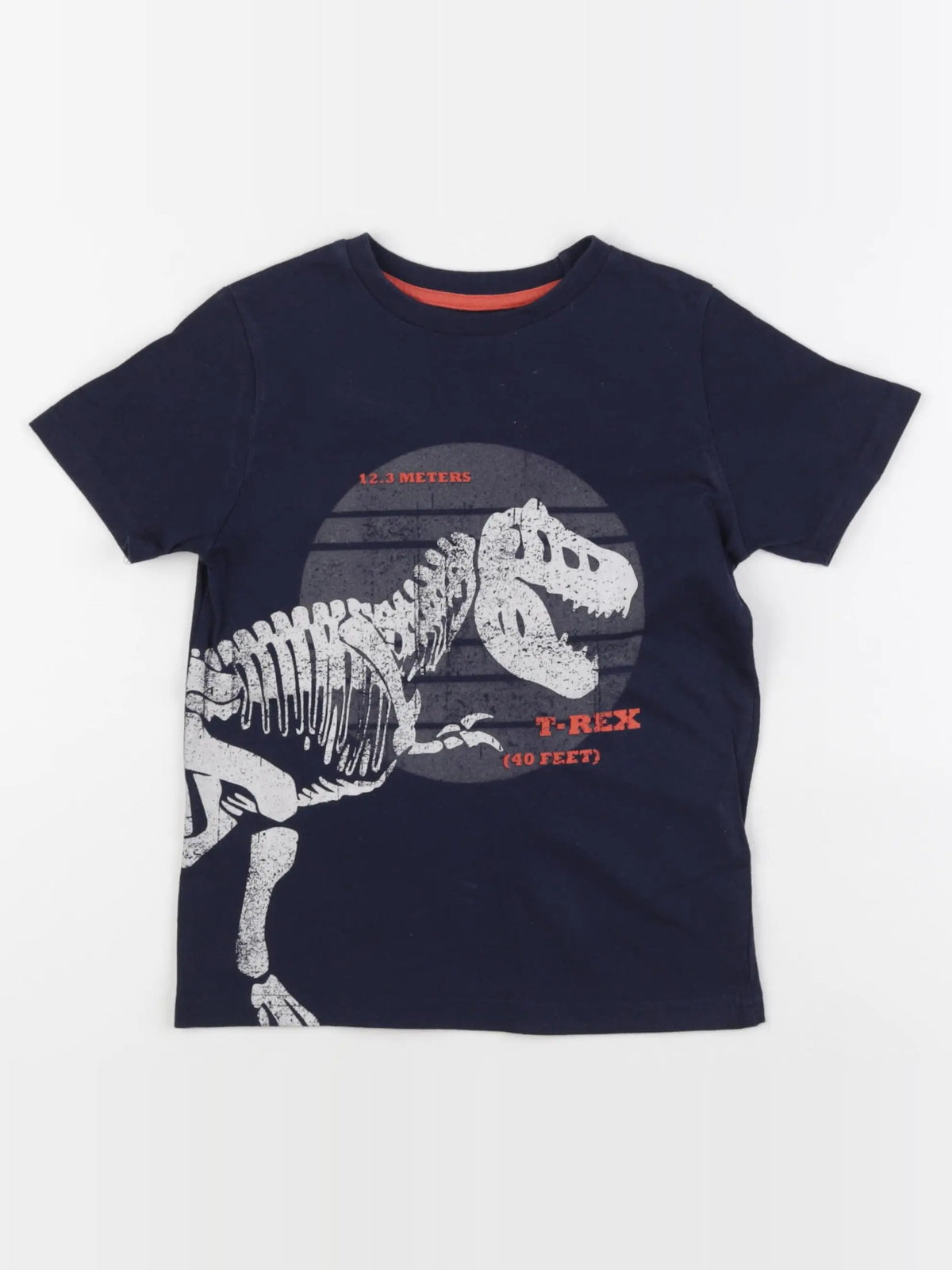 Vertbaudet - tee-shirt bleu - 6 ans