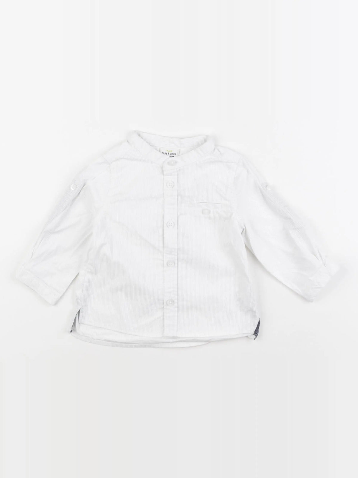 Tape à l'oeil - chemise blanc, beige - 6 mois