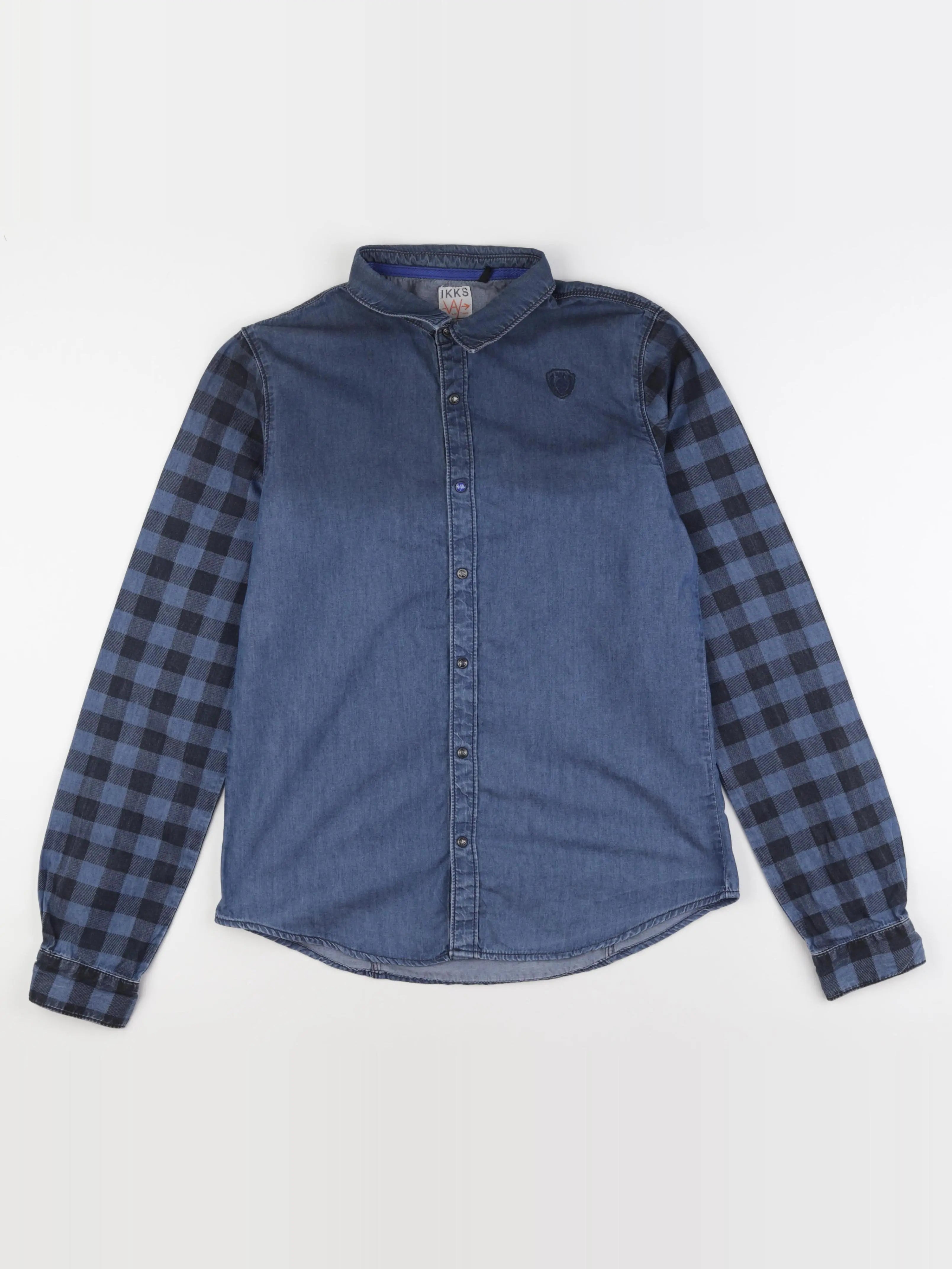 IKKS - chemise bleu - 16 ans