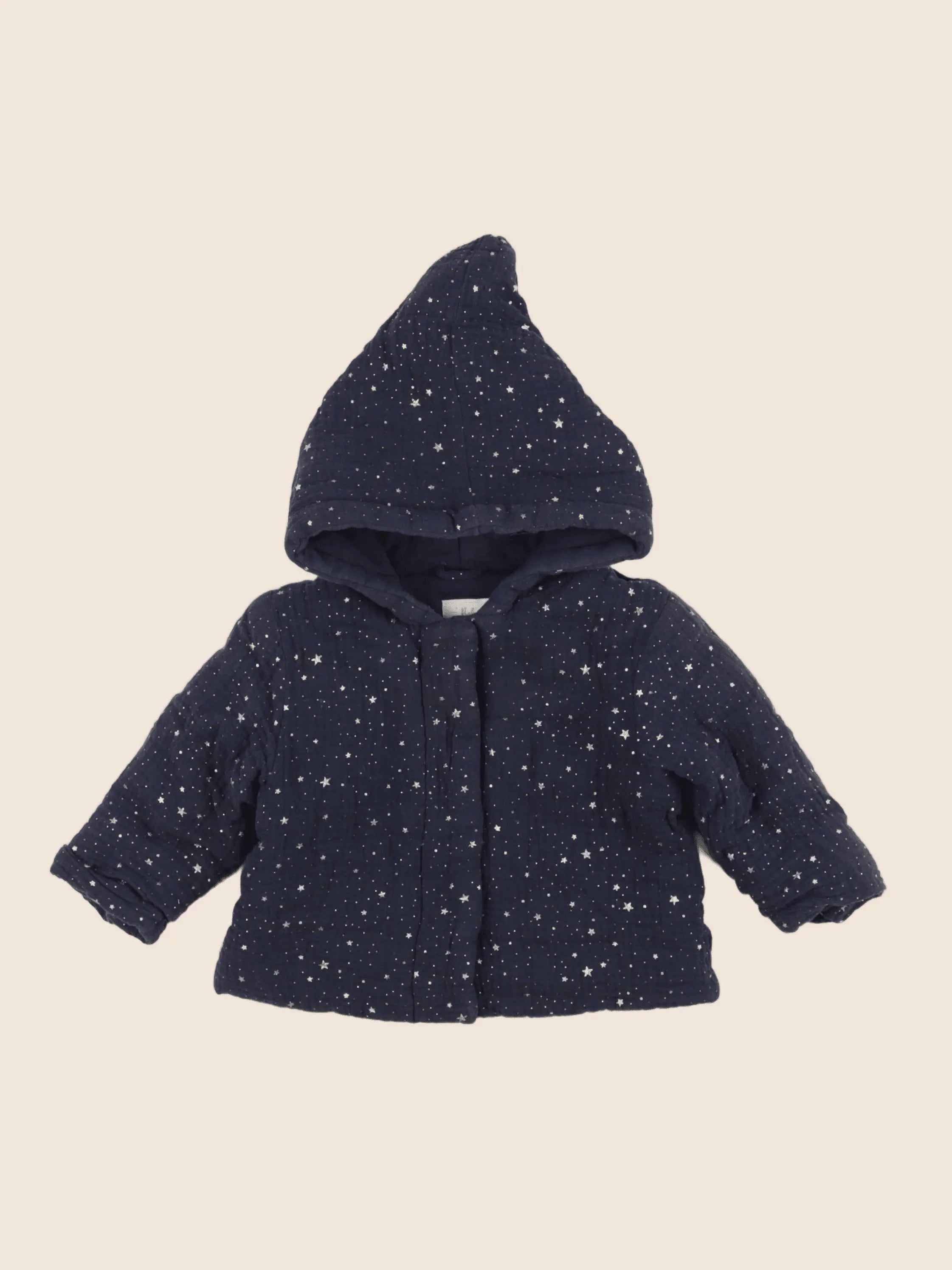 Vertbaudet - veste bleu - 6 mois