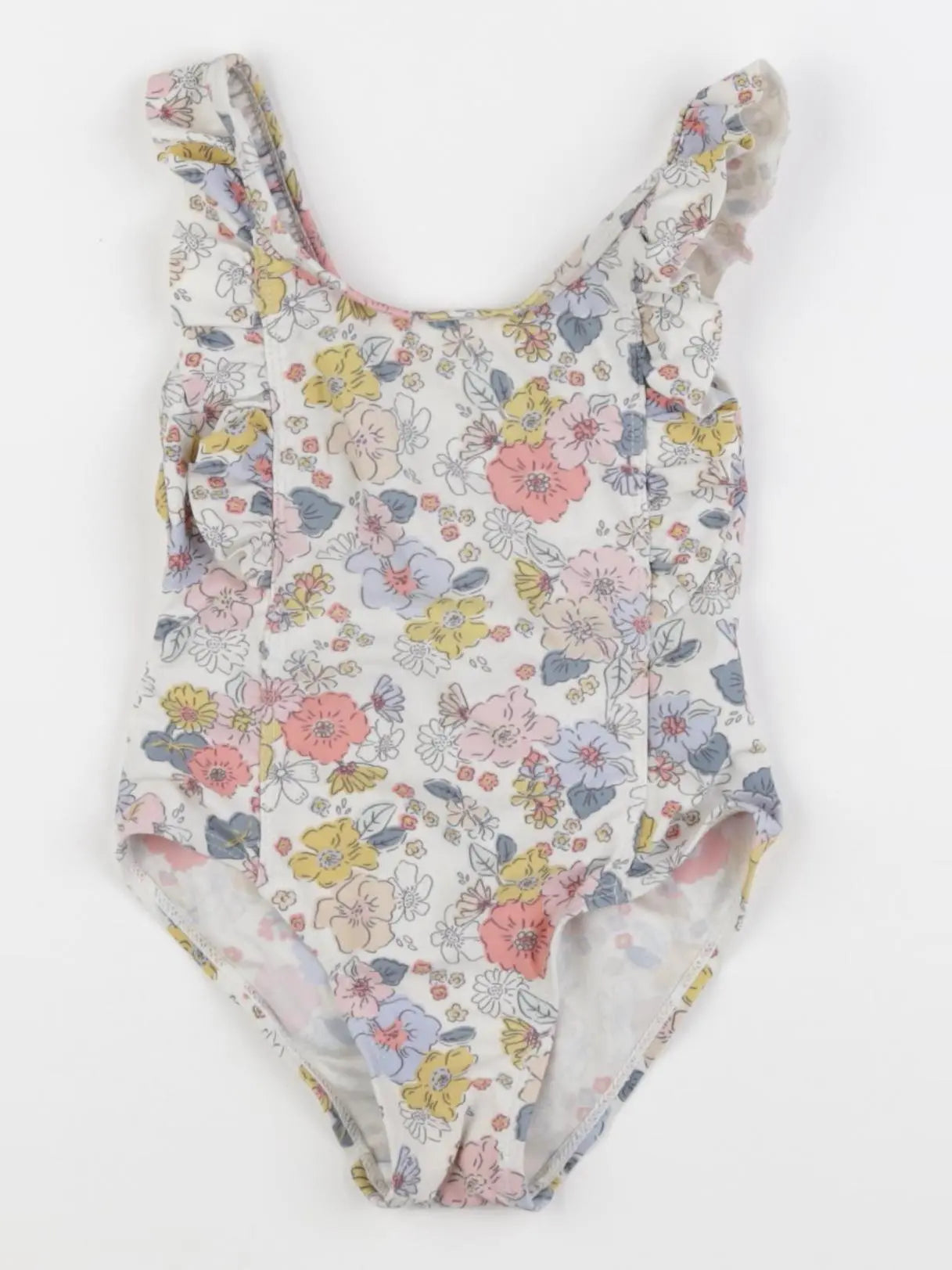 Vertbaudet - maillot de bain multicolore - 2 ans