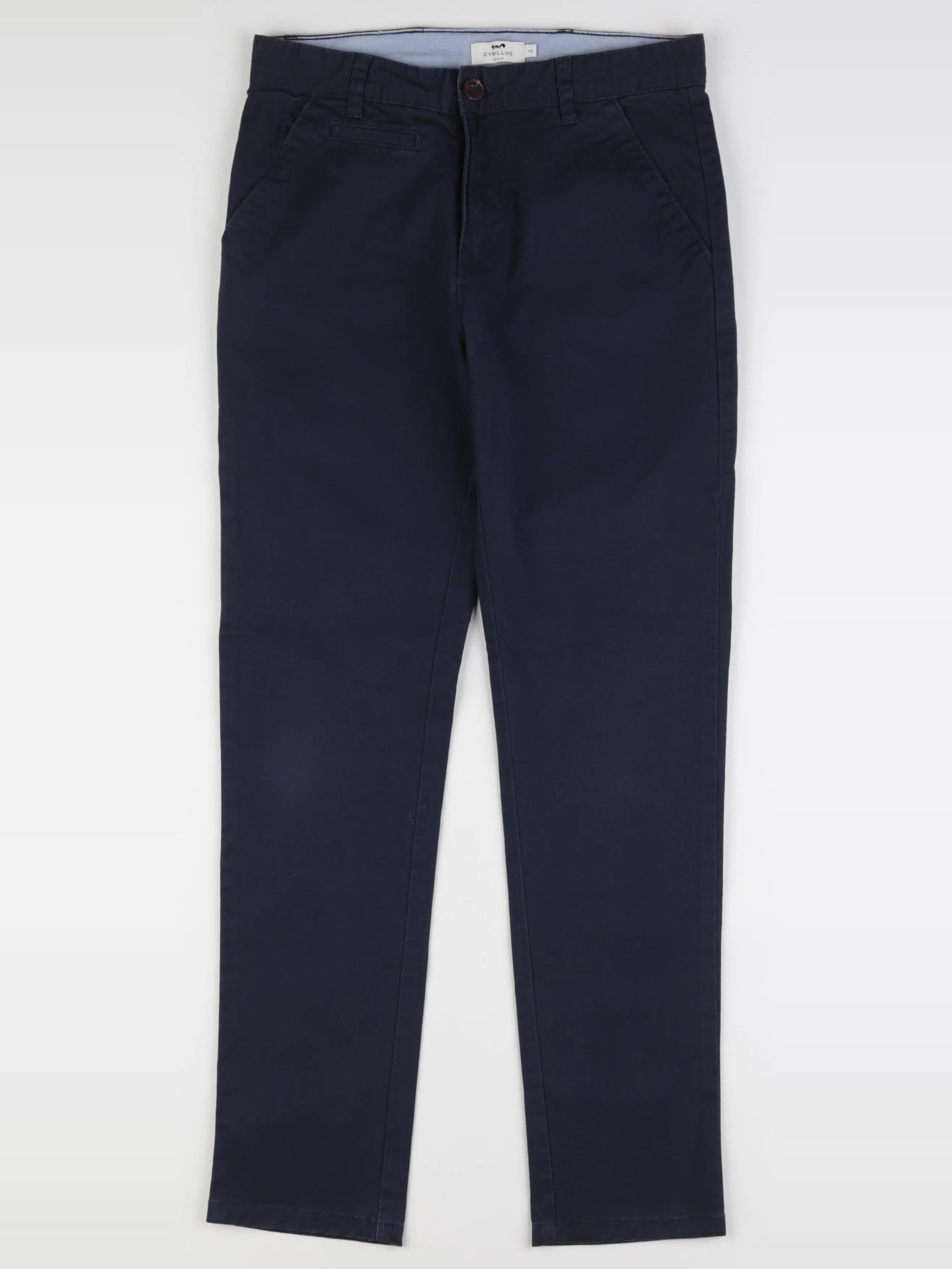 Cyrillus - pantalon bleu - 12 ans