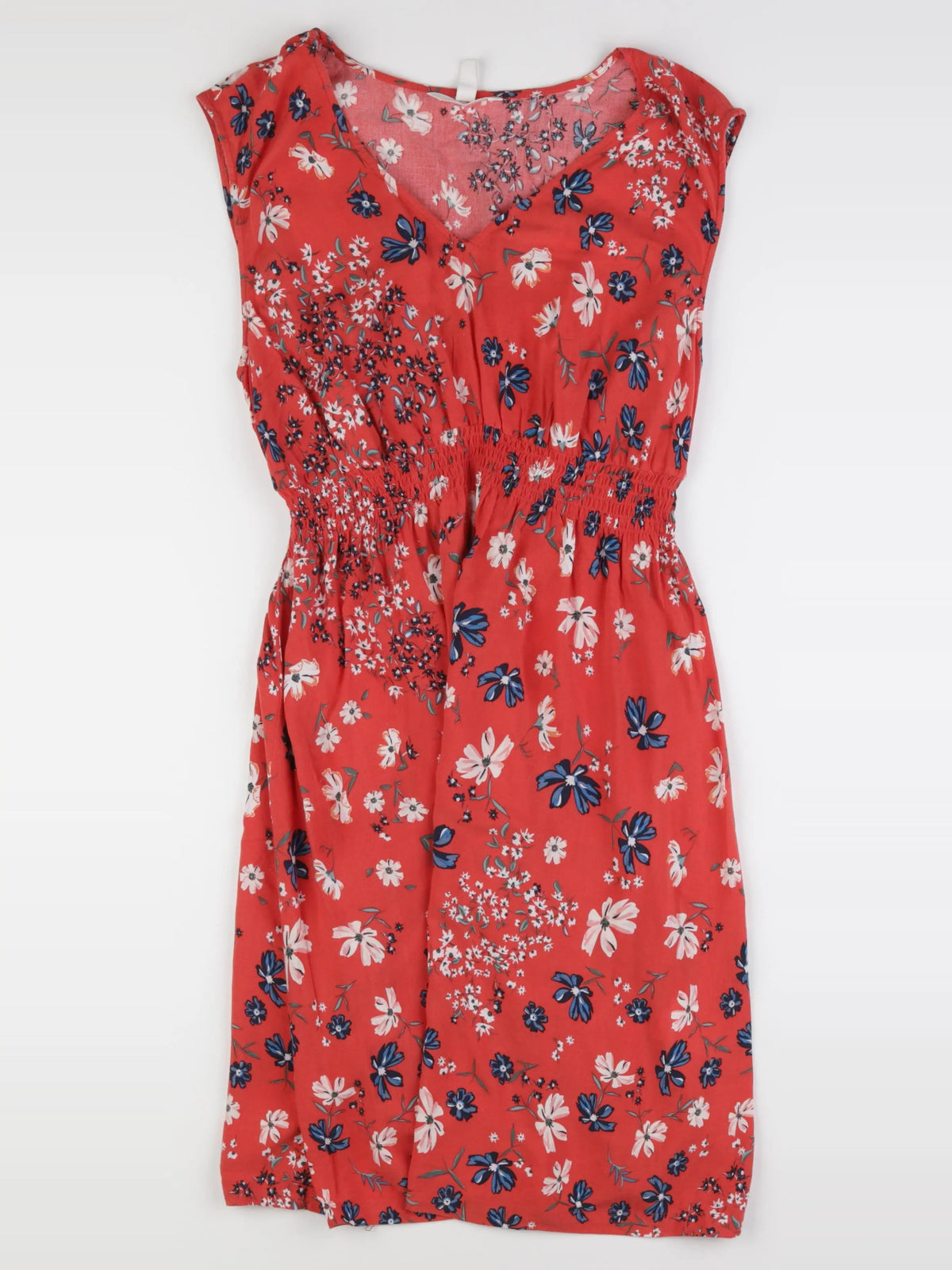 H&M - robe grossesse rouge - L