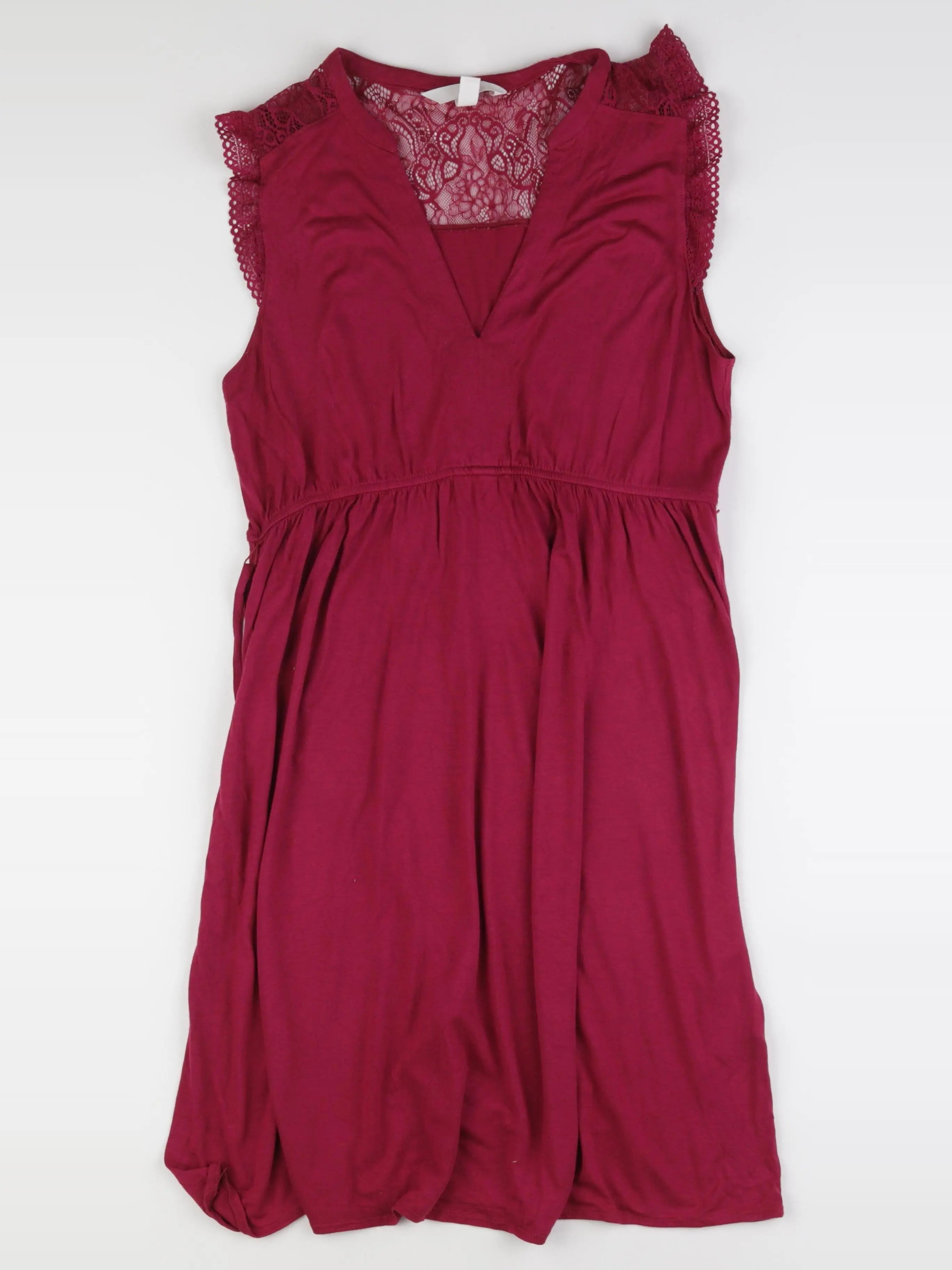 H&M - robe grossesse rose - l