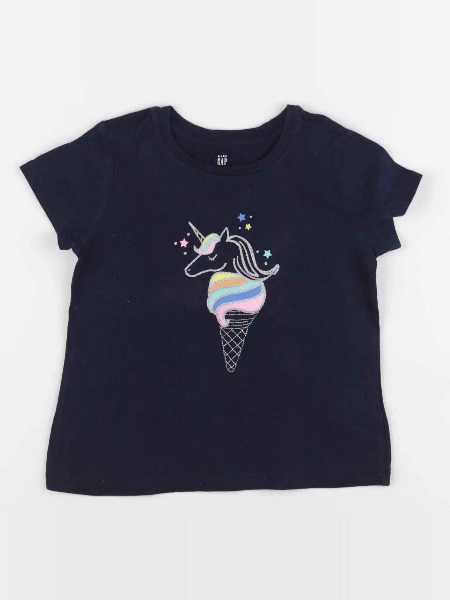 GAP - tee-shirt bleu - 2 ans