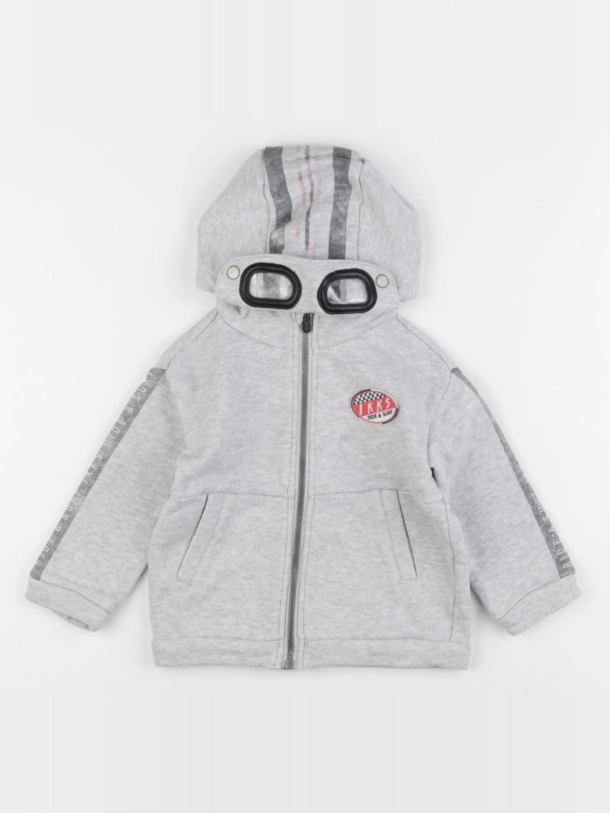 IKKS - sweat gris - 18 mois
