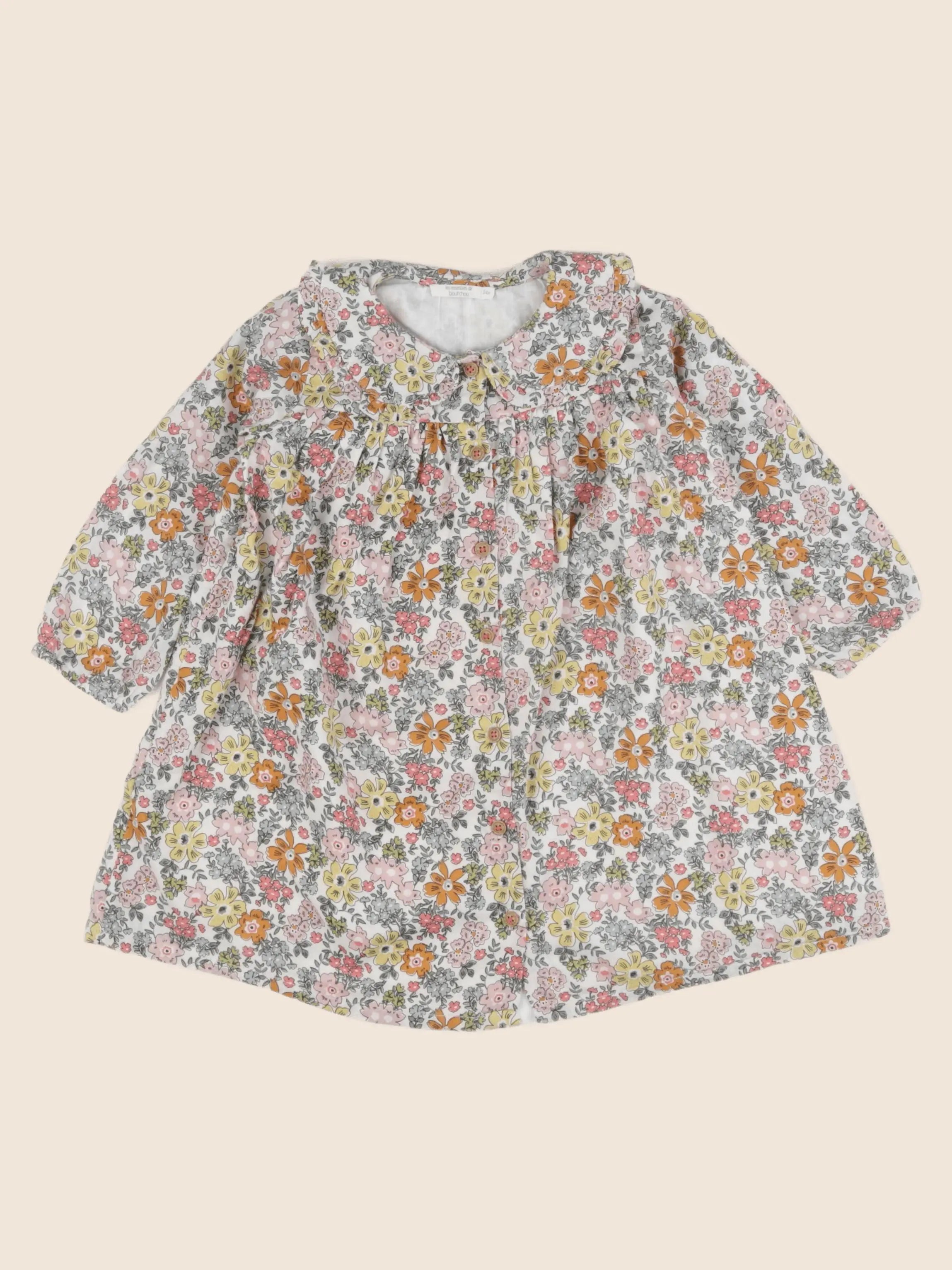 Boutchou - robe multicolore - 24 mois