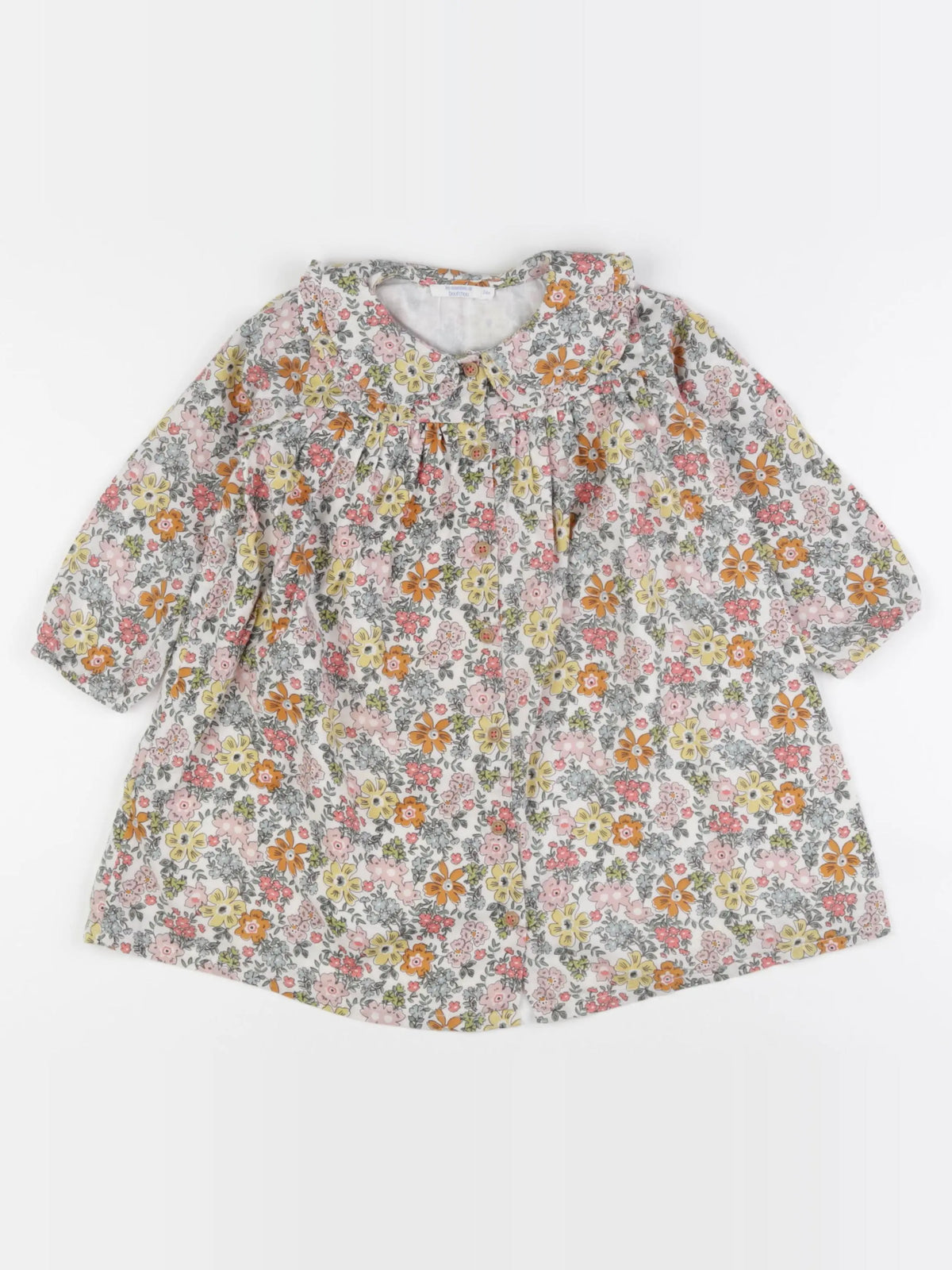 Boutchou - robe multicolore - 24 mois