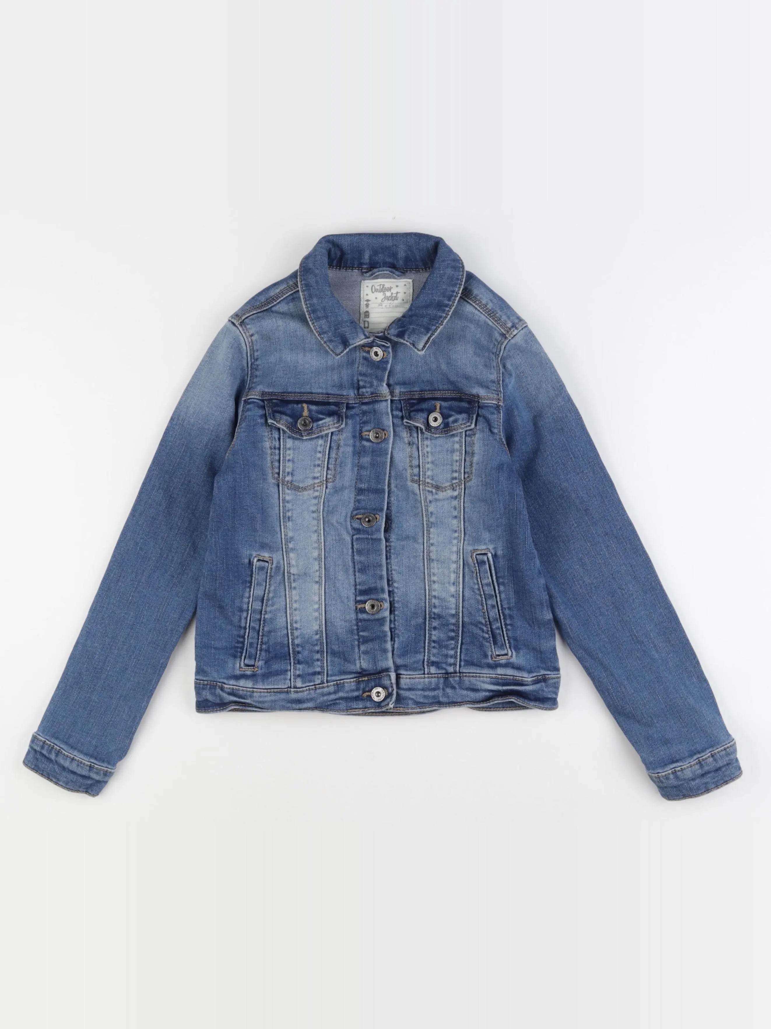 Vertbaudet - veste bleu - 8 ans