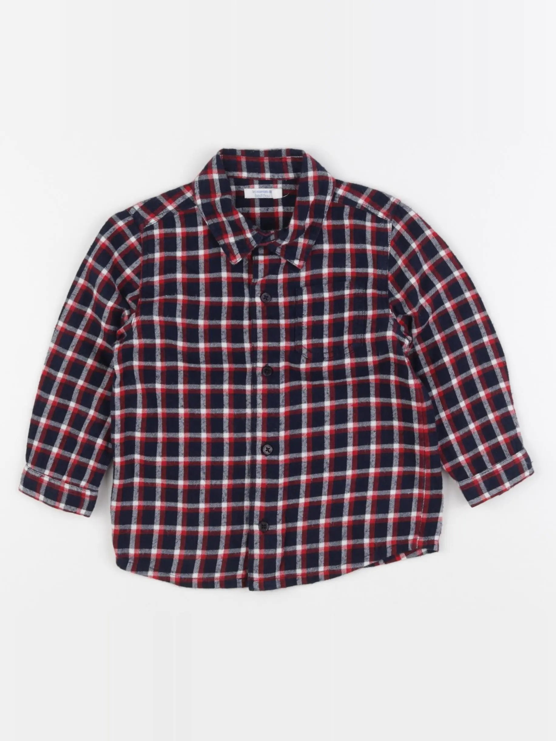 Boutchou - chemise multicolore - 18 mois