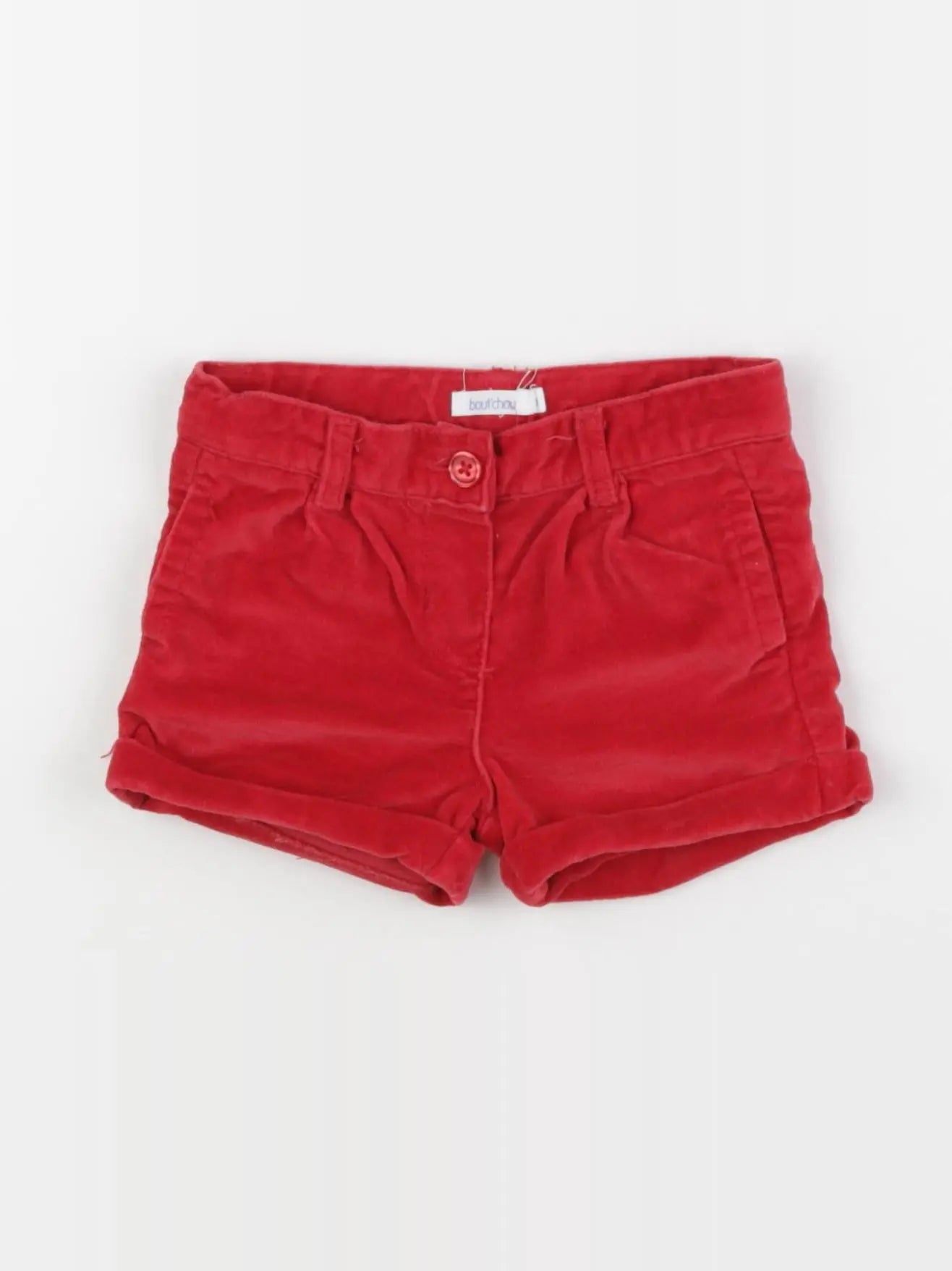 Boutchou - short rouge - 6 mois
