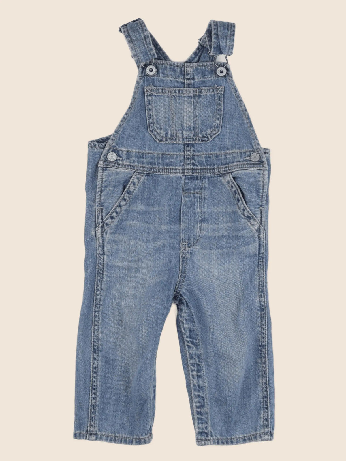 GAP - salopette bleu - 12/18 mois