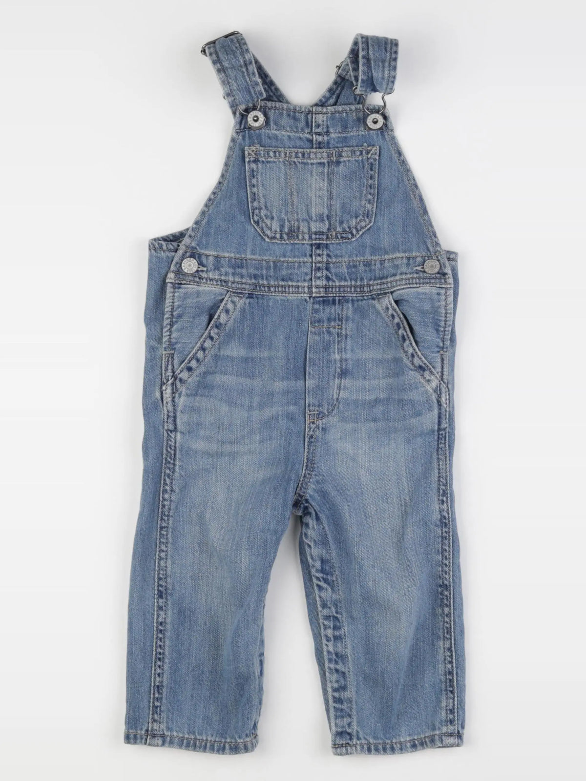 GAP - salopette bleu - 12/18 mois