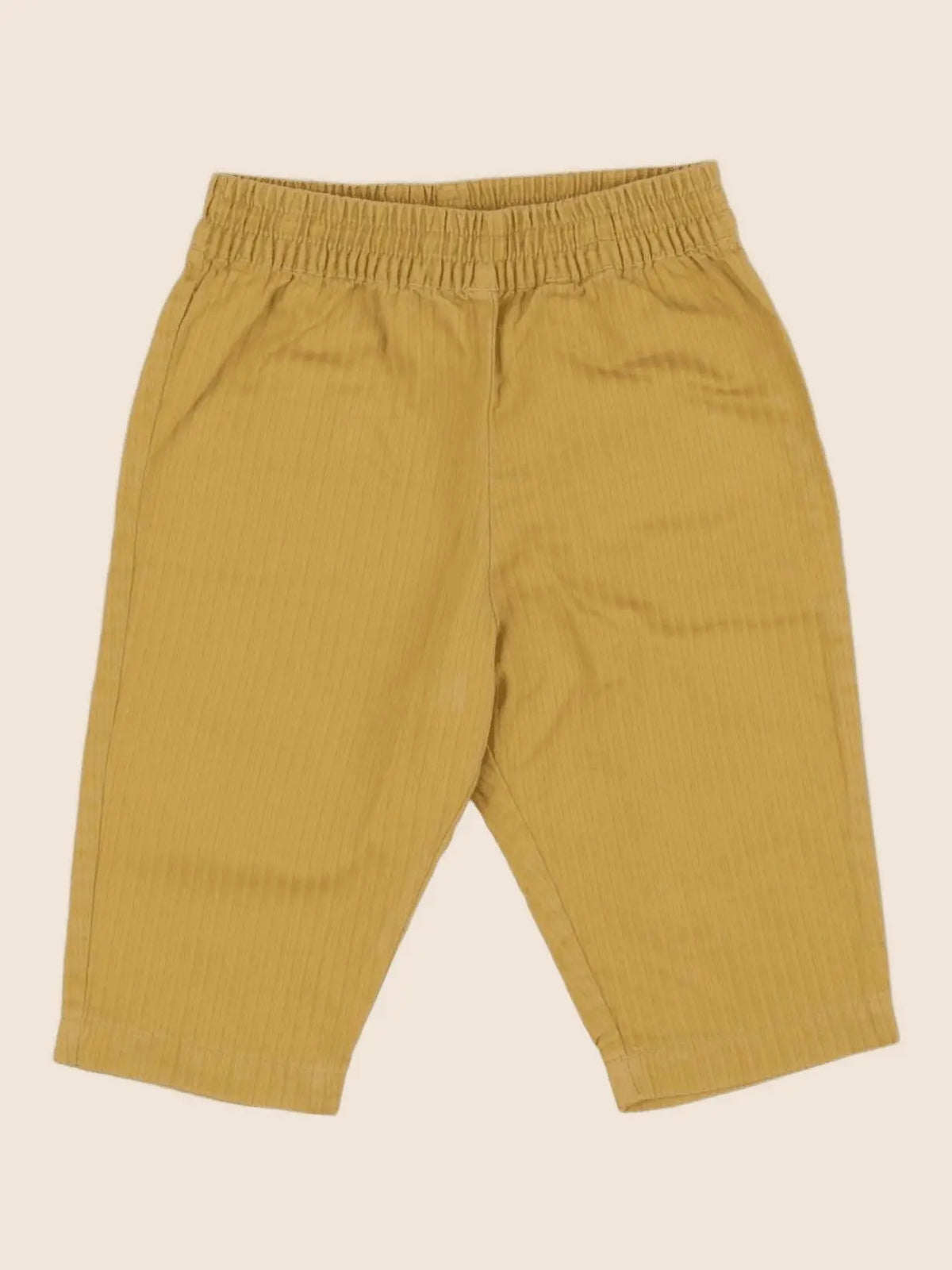 Bonton - pantalon jaune - 6 mois