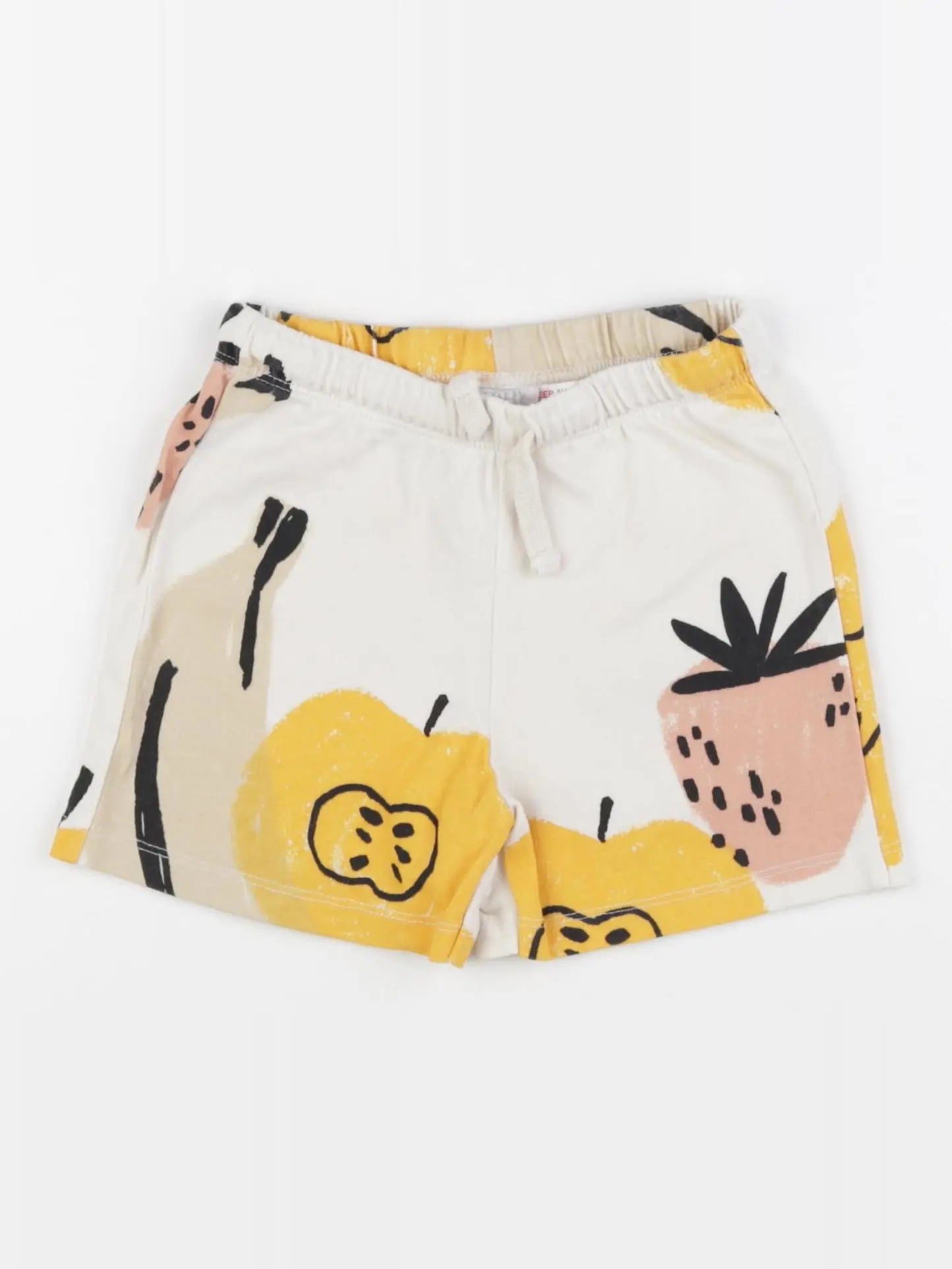 Zara - short beige - 12/18 mois