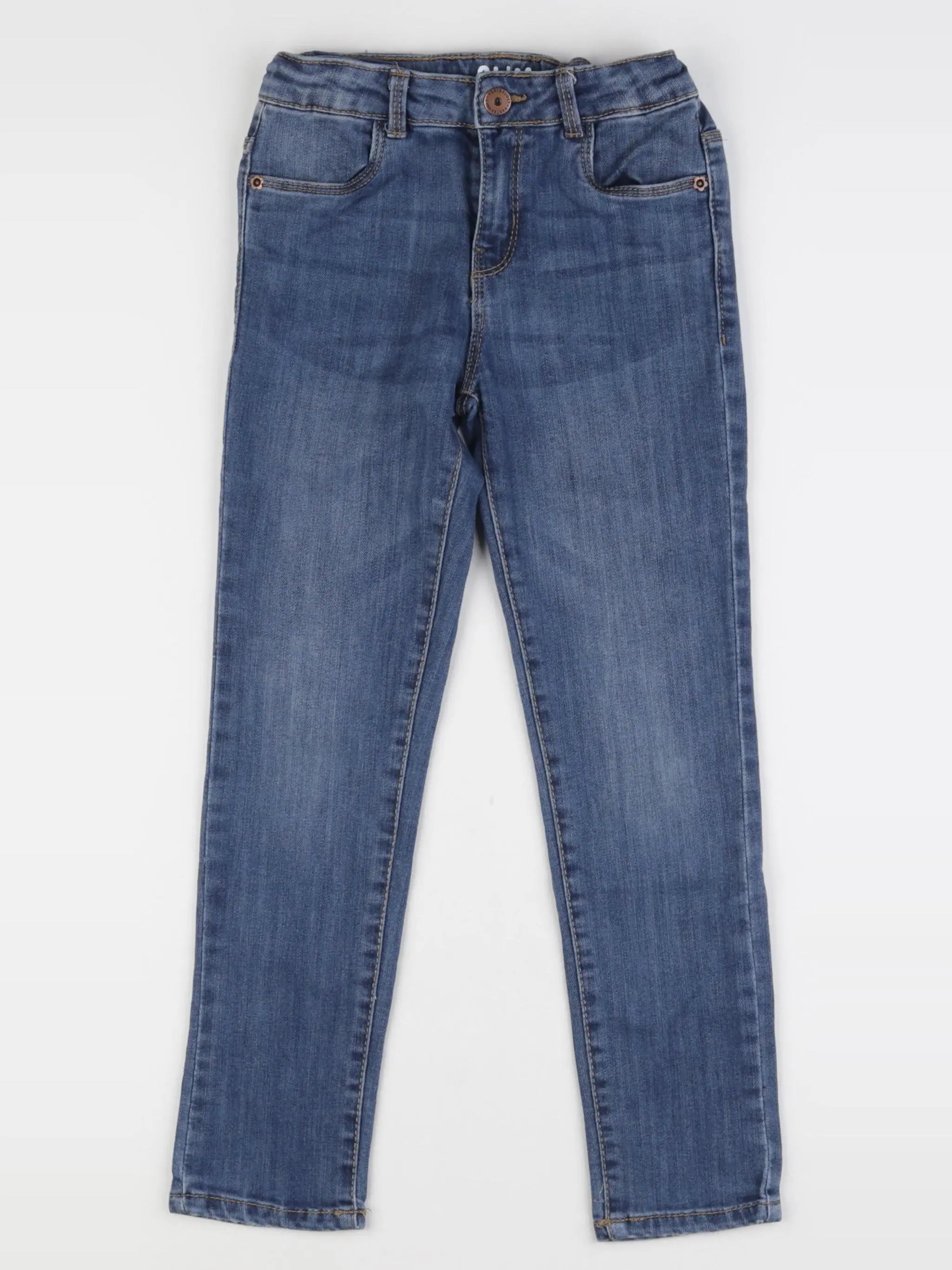 Vertbaudet - jean bleu - 7 ans