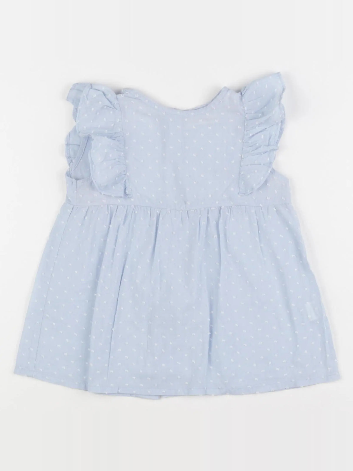 Lola Palacios - blouse bleu - 3 ans