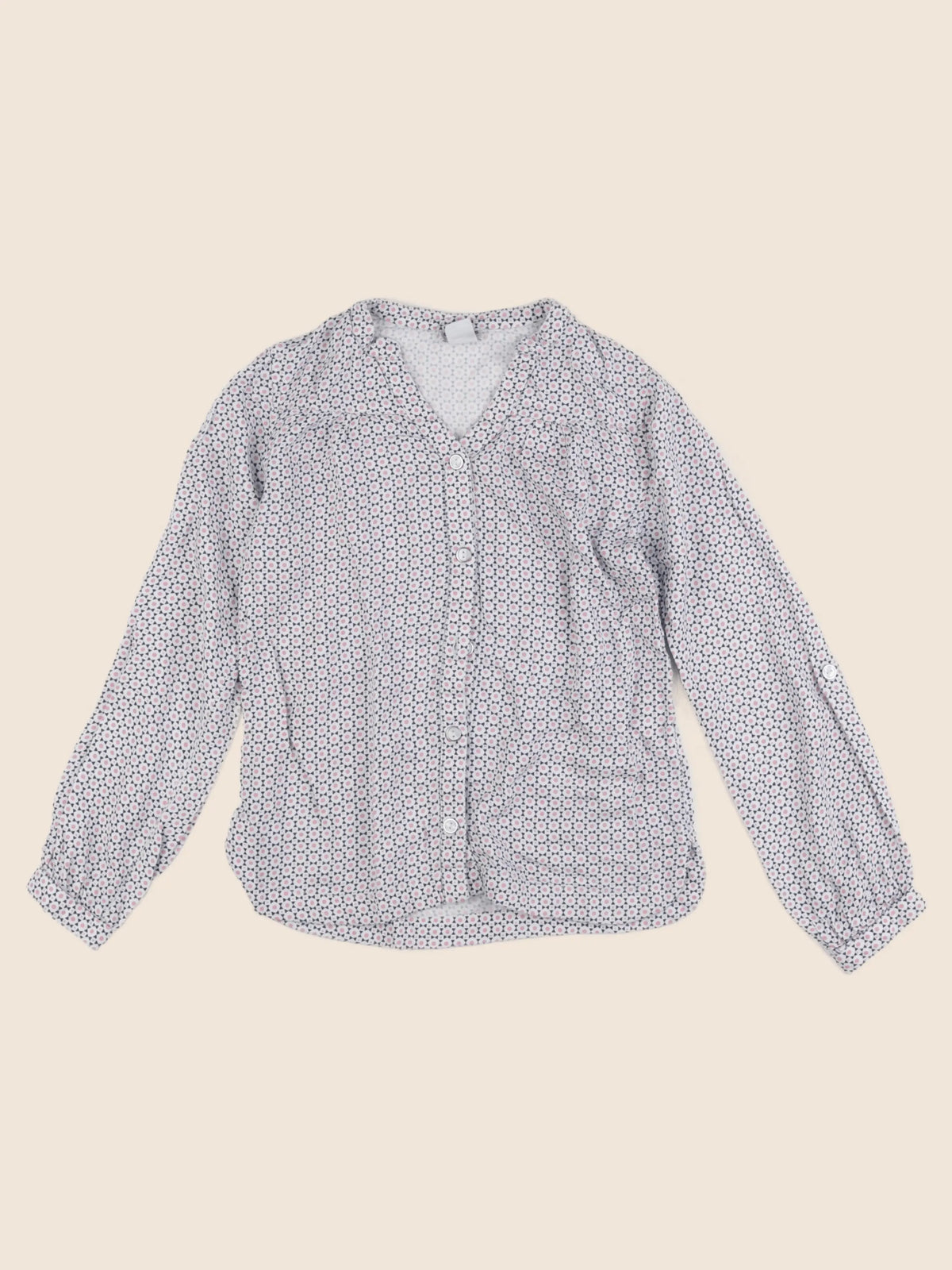 Cyrillus - blouse multicolore - 10 ans